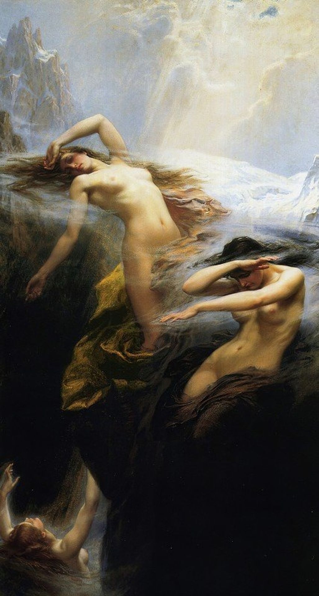 The Mists Of The Mountains by Herbert James Draper