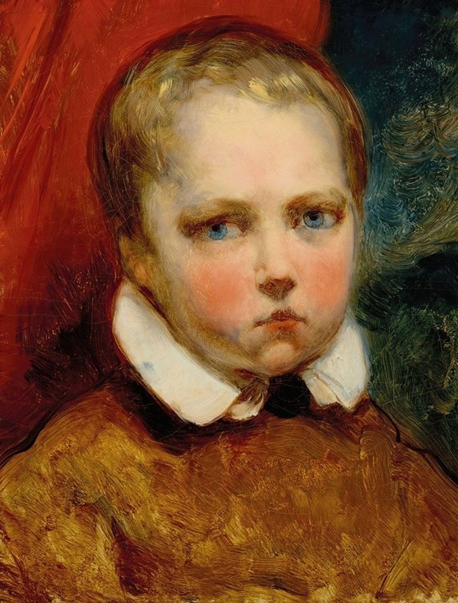 Portrait d’un garçon prénommé Léon by Ary Scheffer