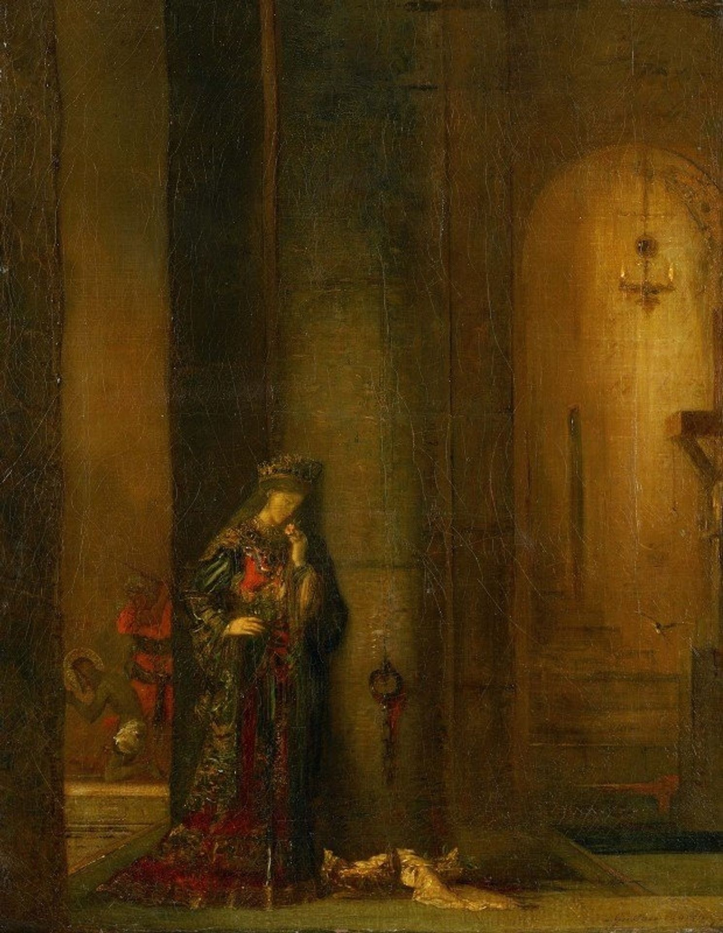 Salome At The Prison by Gustave Moreau
