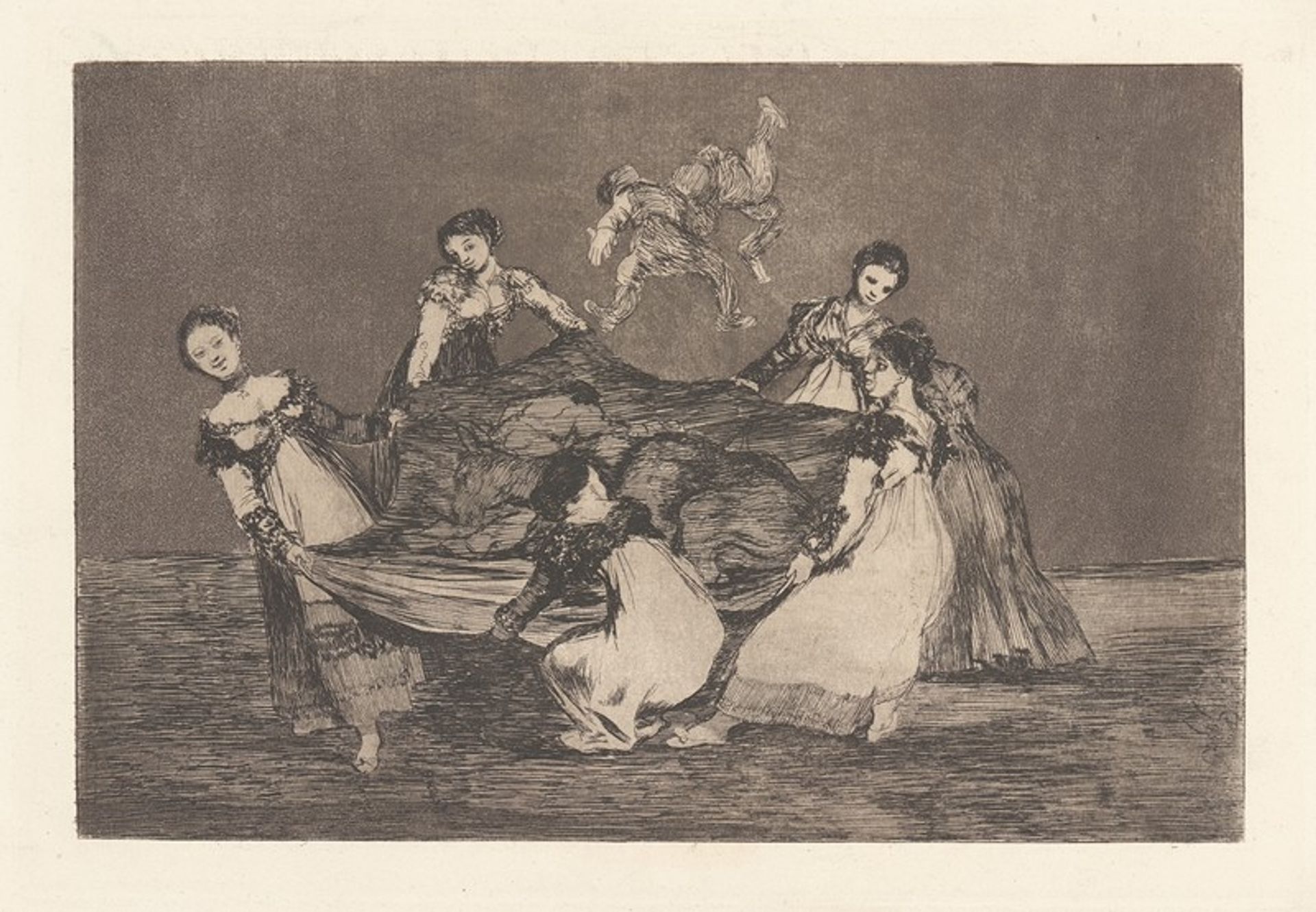 Heavier Than a Dead Donkey by Francisco de Goya