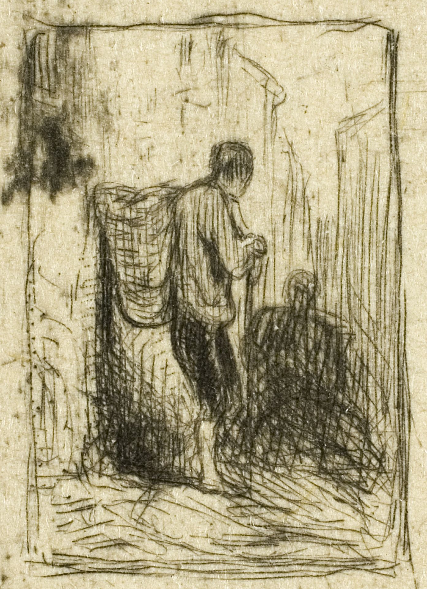 Rag-Picker by Charles Jacque