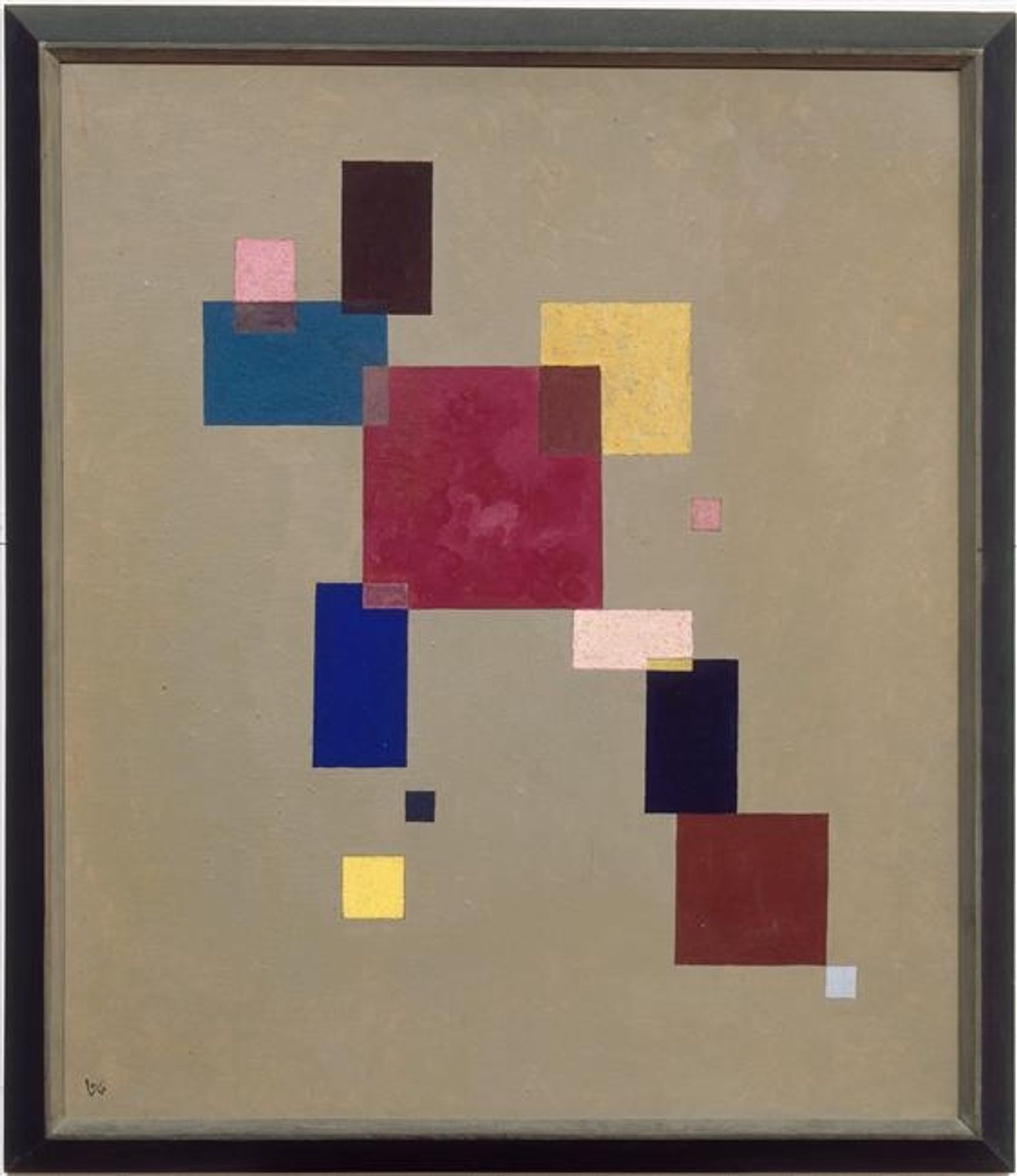 Thirteen rectangles by Wassily Kandinsky