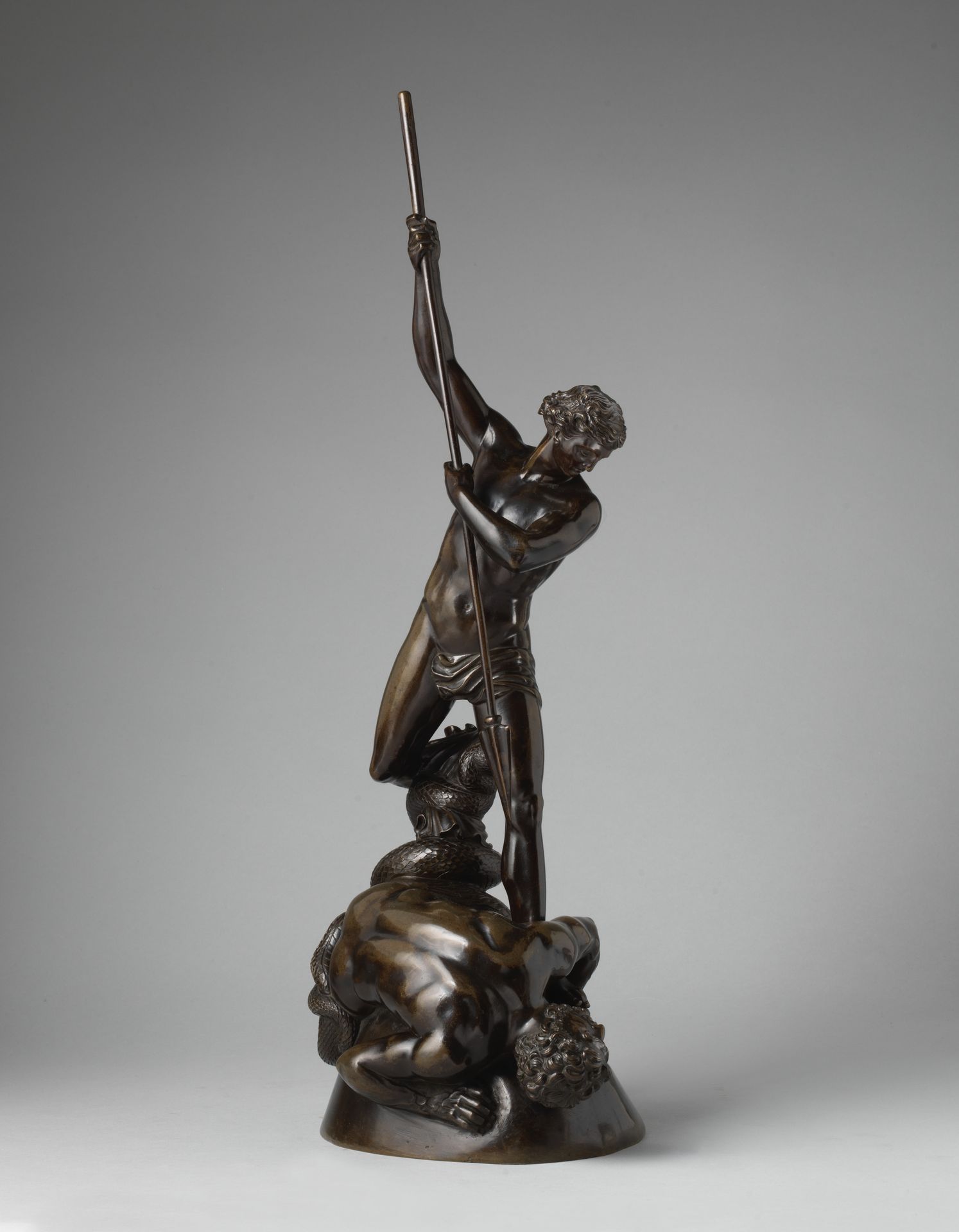 Saint Michael Overcoming Satan by Edward William Wyon