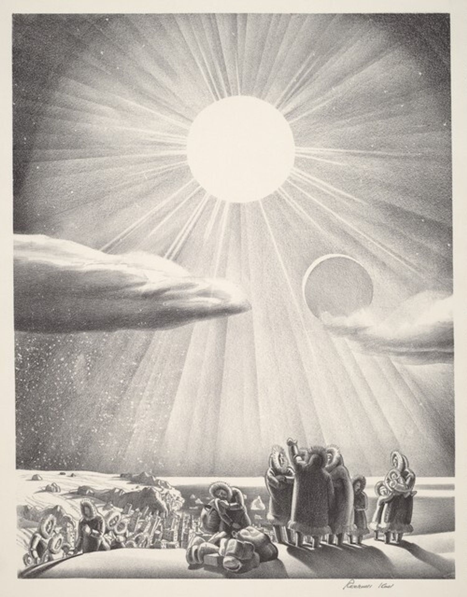 Solar Fade-Out by Rockwell Kent