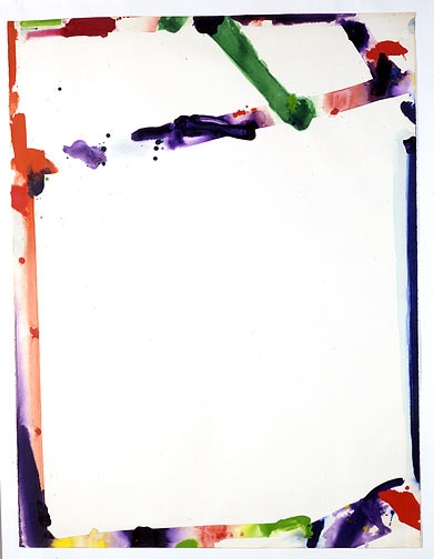 Untitled (SF71-045) by Sam Francis