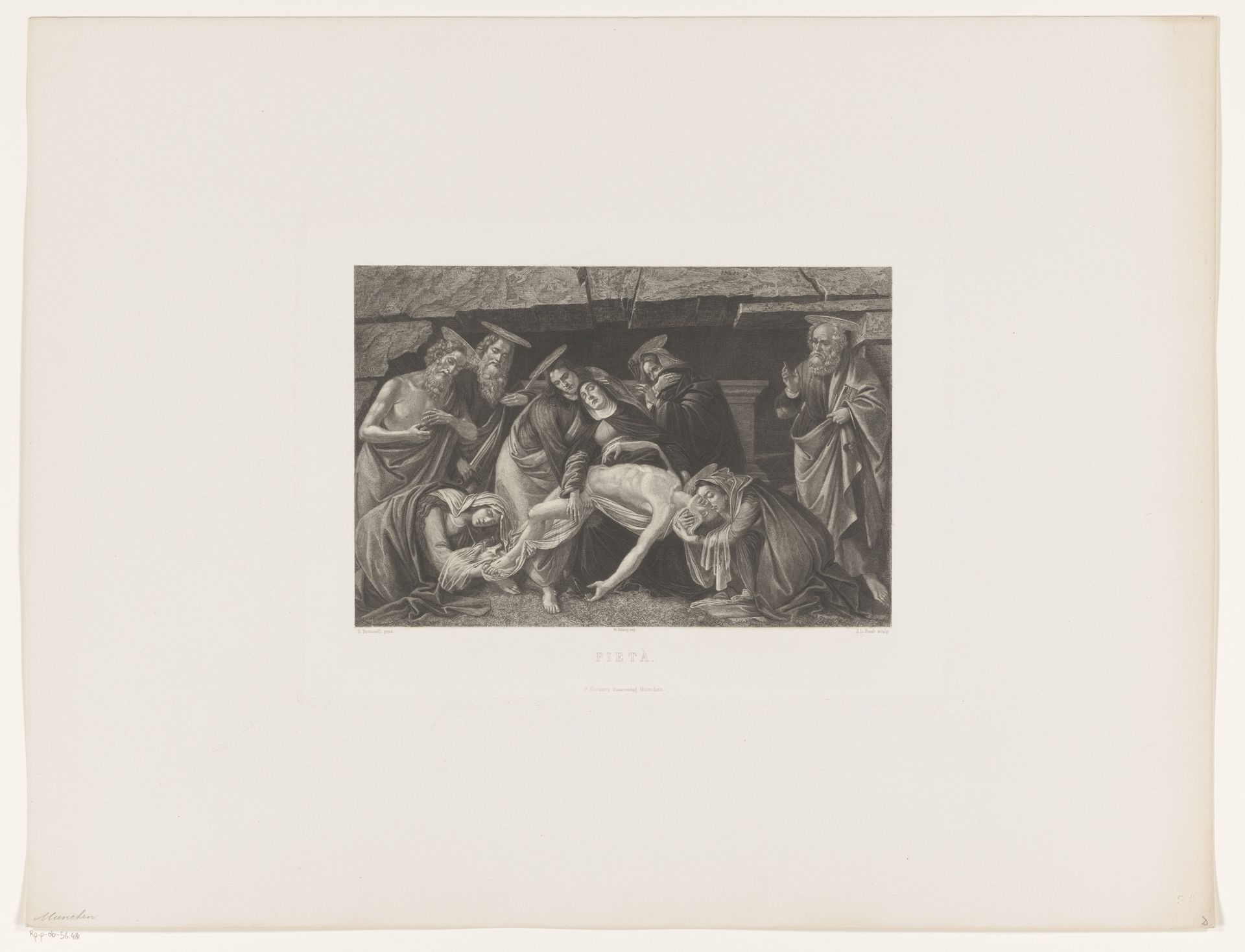 Piëta by Johann Leonhard Raab