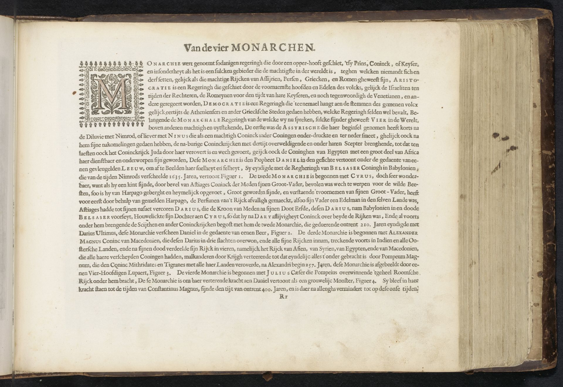 Van de vier Monarchen by Jan Philipsz Schabaelje