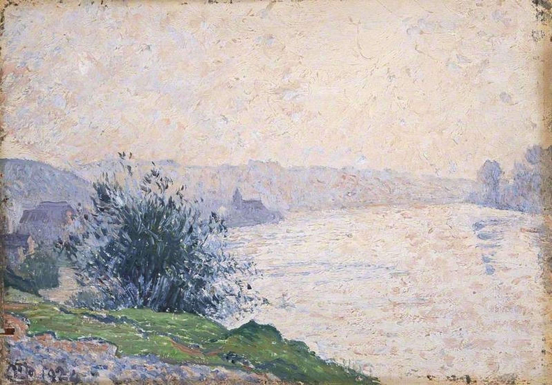 Quai De Seine by Lucien Pissarro