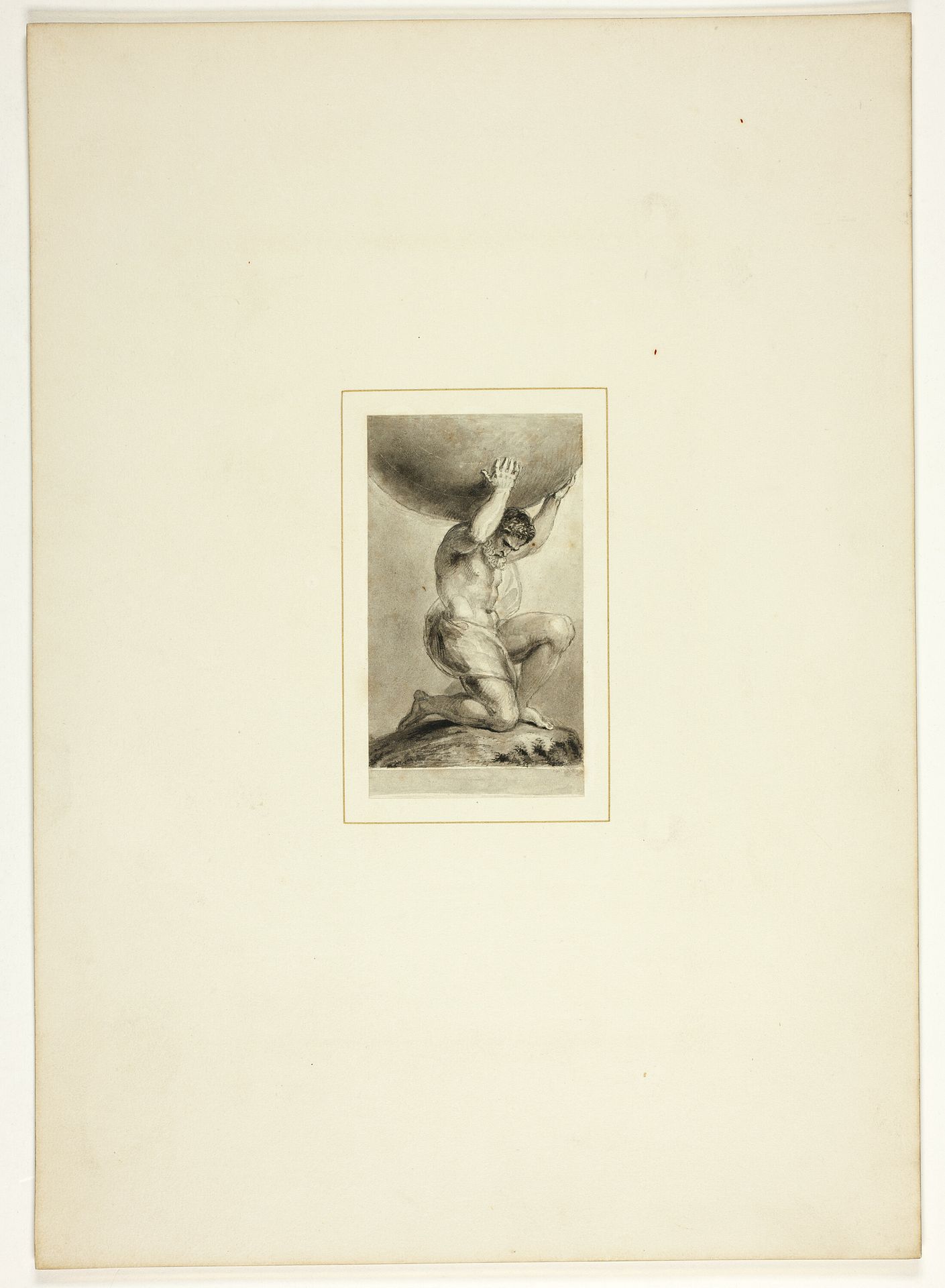 Study for a plate from The Triumphs of Temper, in the 1796 Royal Engagements Pocket Book by Thomas Stothard