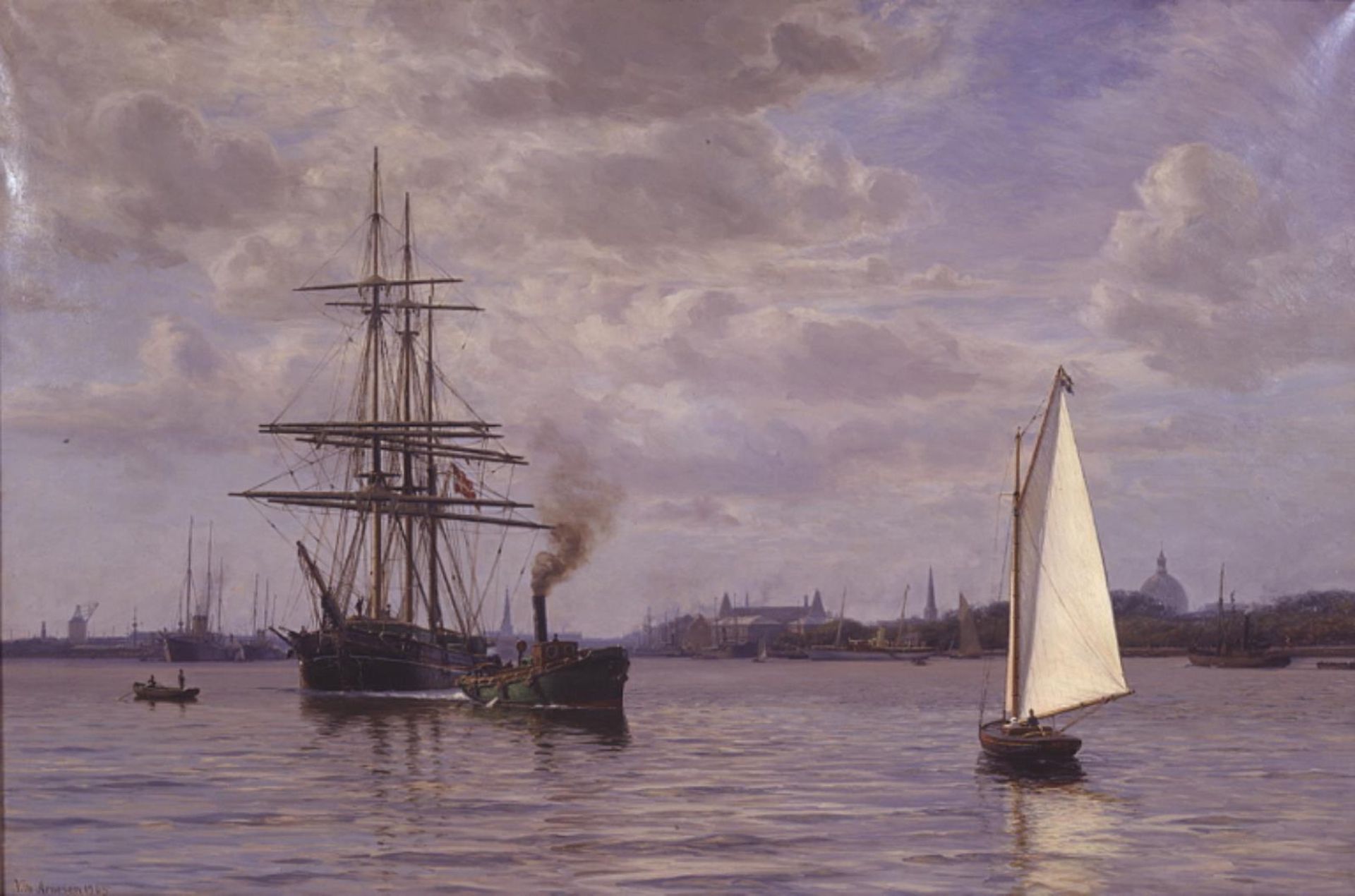 Københavns rhed by Vilhelm Arnesen