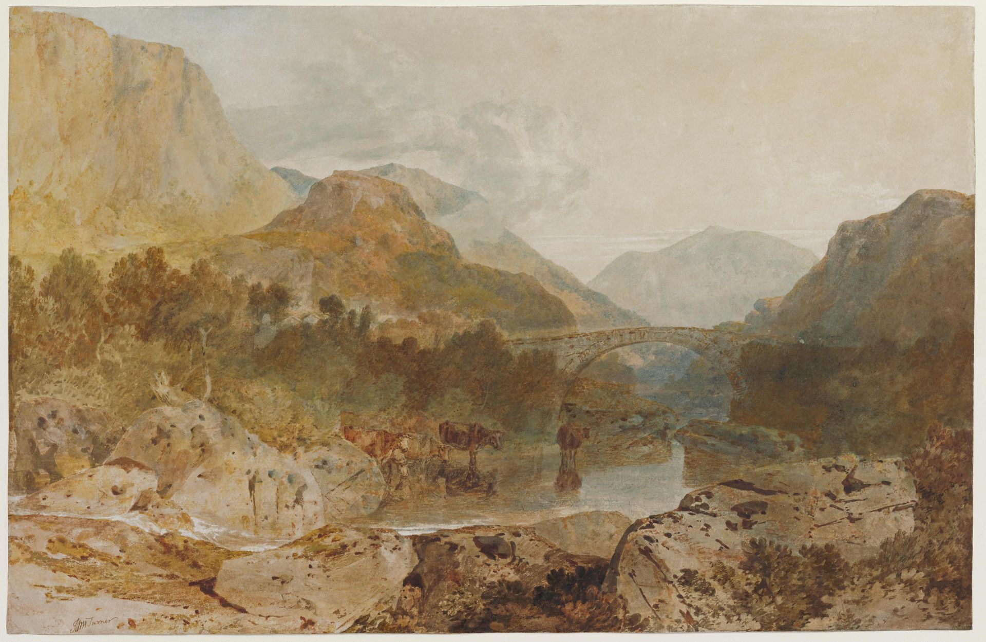 Borrowdale by Joseph Mallord William Turner