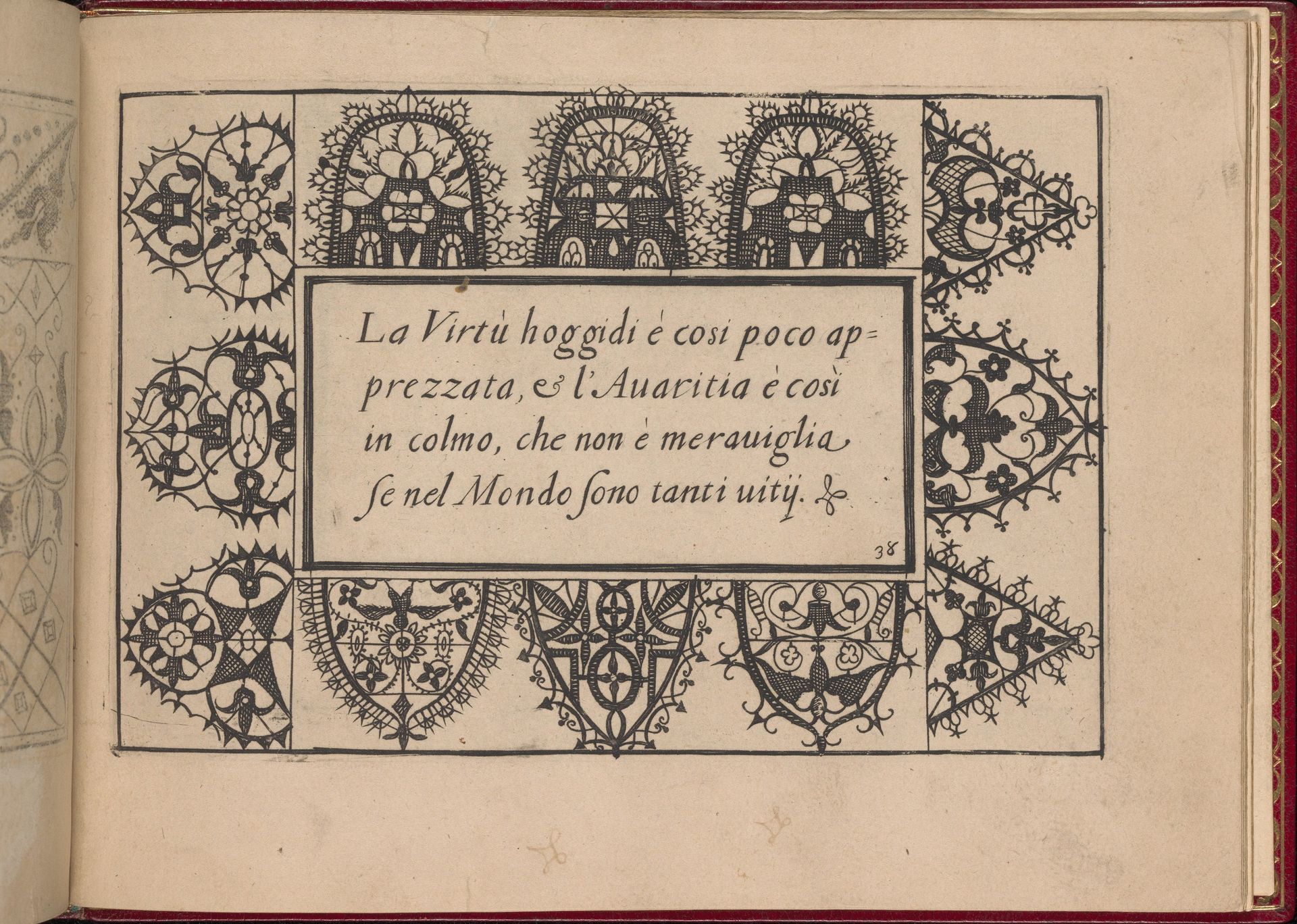 Ghirlanda: Di sei vaghi fiori scielti da piu famosi Giardini d'Italia, page 46 (recto) by Pietro Paulo Tozzi