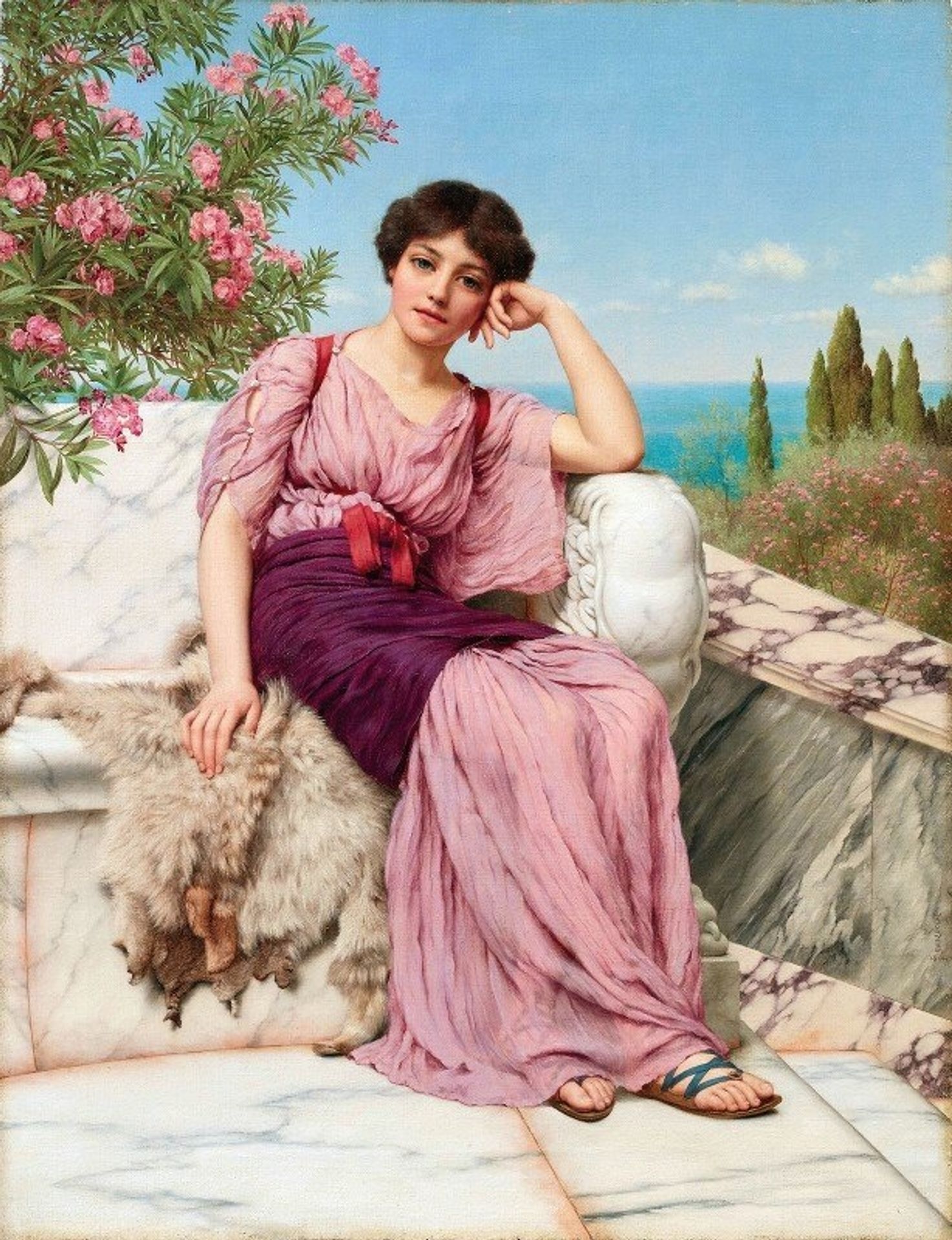 Sweet dreams by John William Godward