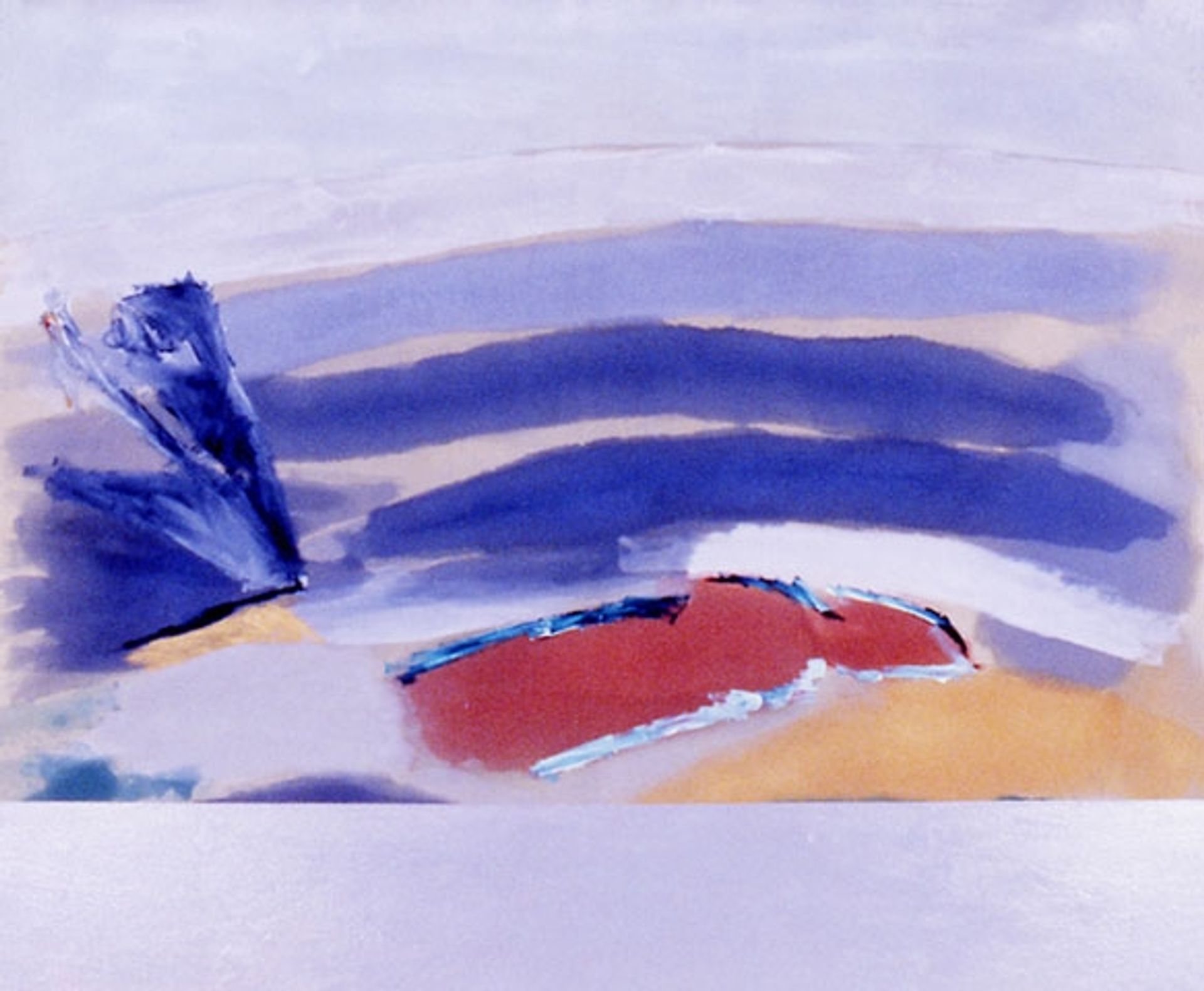 The Spaniard (For Picasso) by Ronnie Landfield