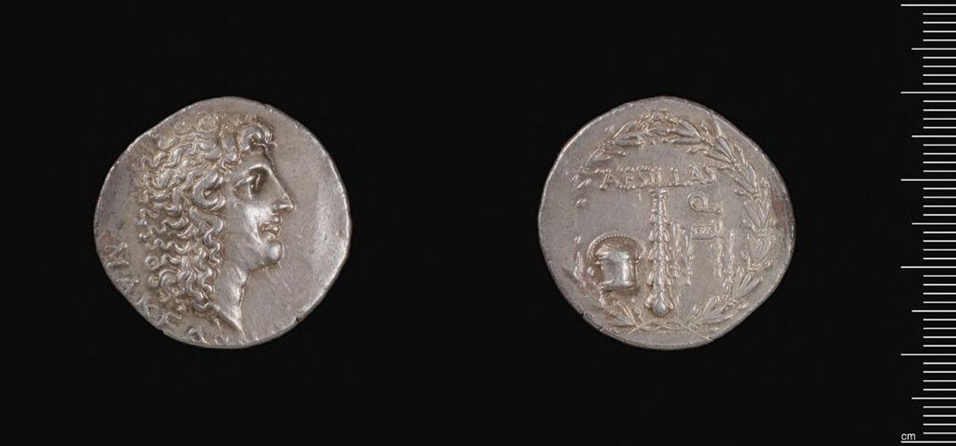Tetradrachm of Aesillas as Quaestor in Macedonia, Thessalonike by Issued by Aesillas