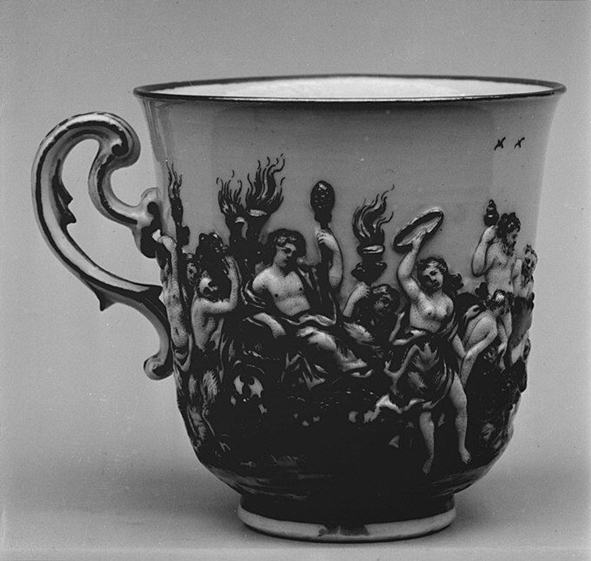 Coffee cup (part of a service) by Doccia Porcelain Manufactory