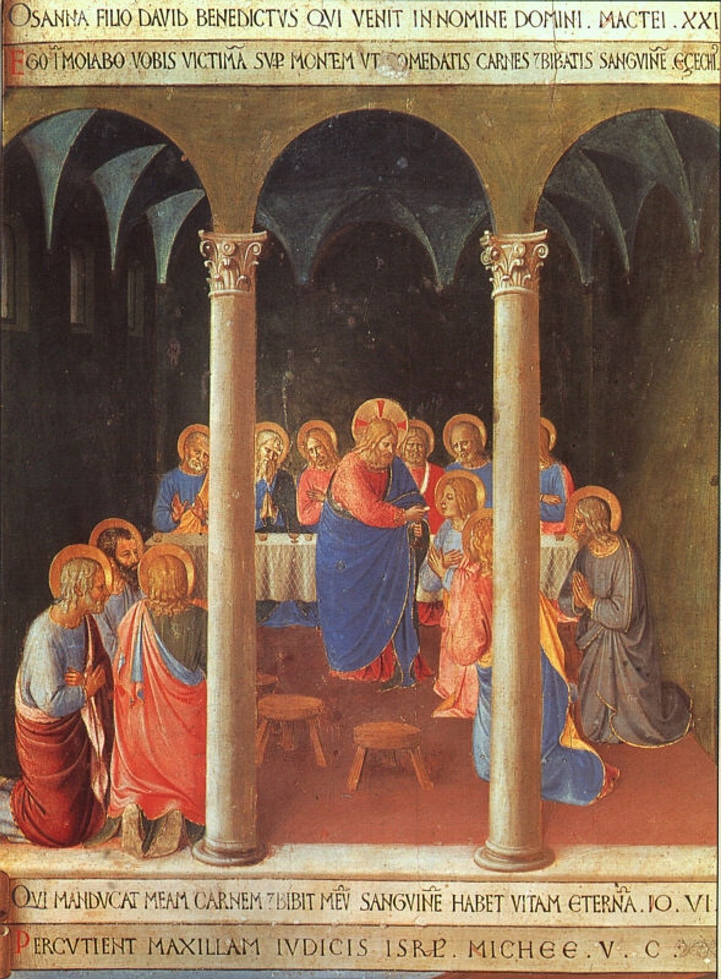 Communion of the Apostles - Fra Angelico | Artera | AskArtera