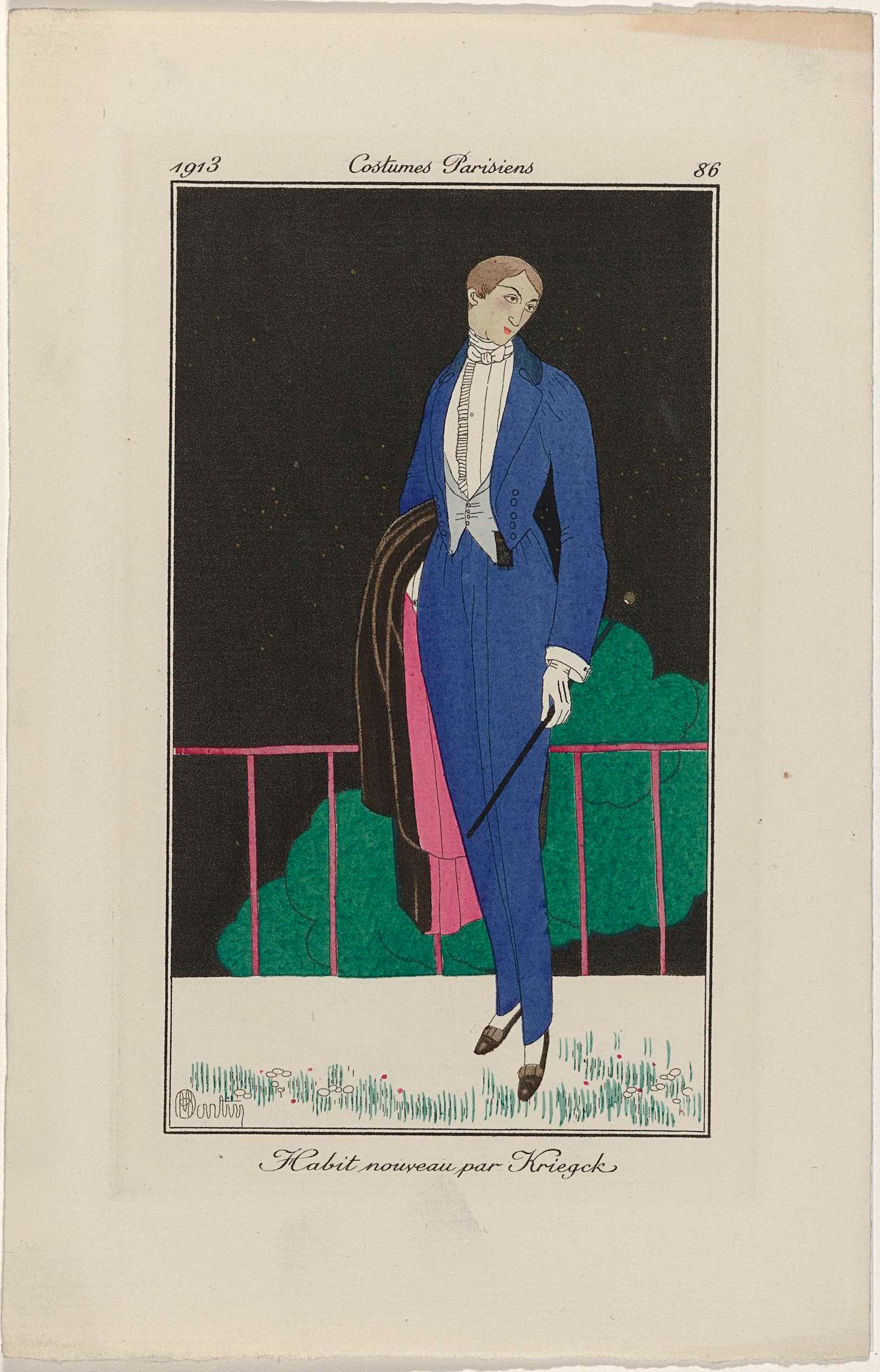 ['Journal des Dames et des Modes: the Fashion Illustrators', 'Journal des Dames et des Modes: Fashion News'] by Charles Martin