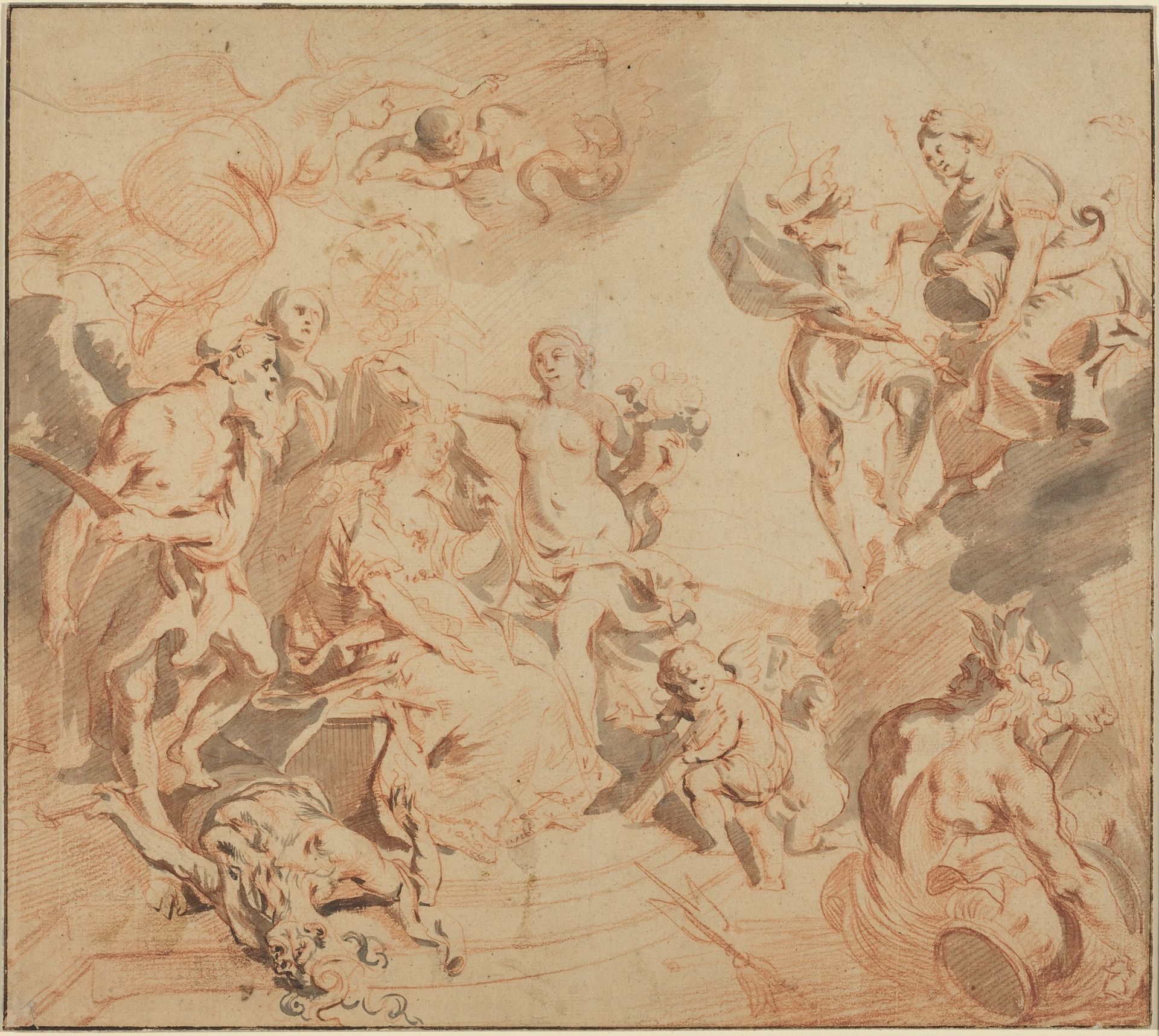 Antwerp Blessed with Abundance by Theodoor van Thulden