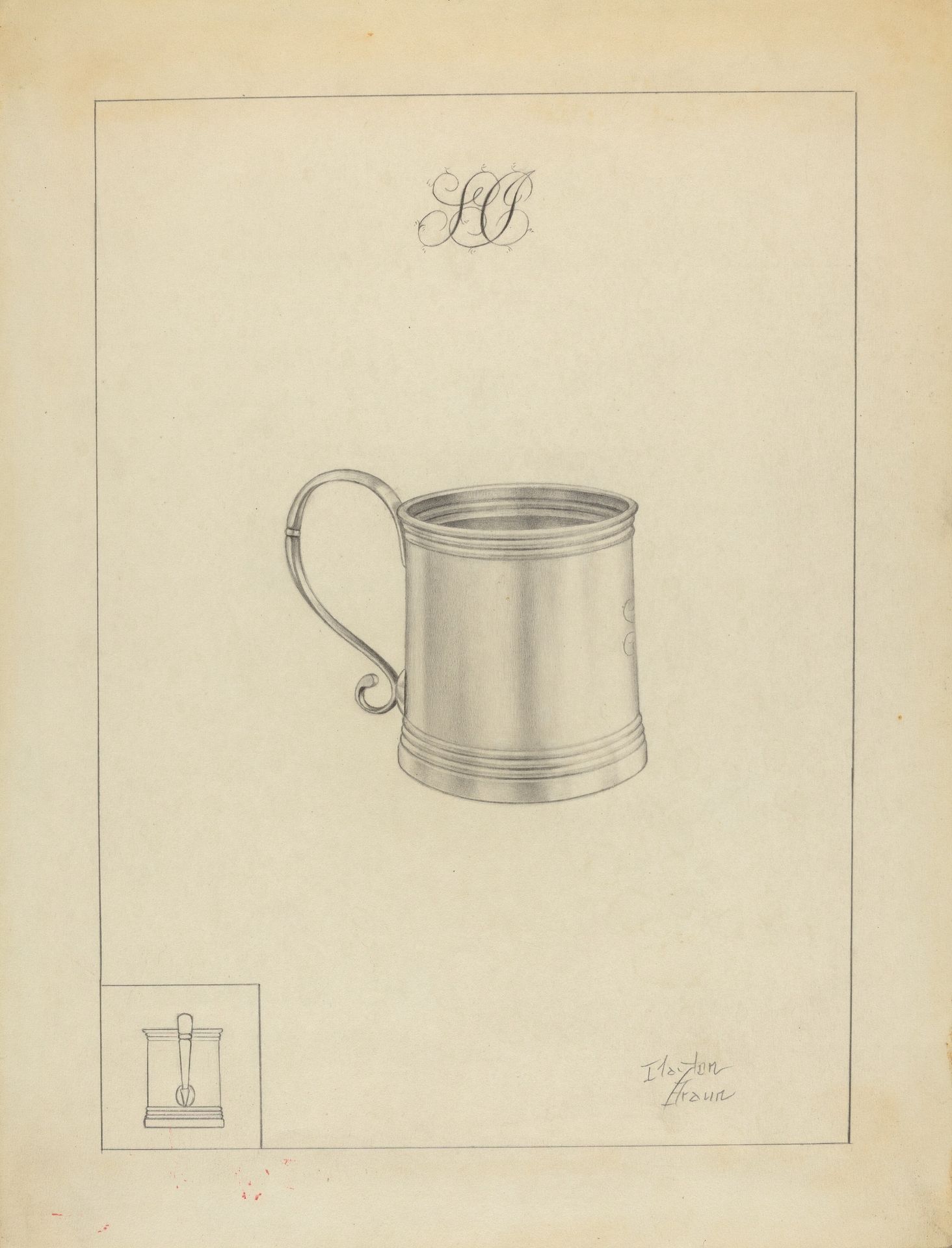 Silver Mug by Clayton Braun
