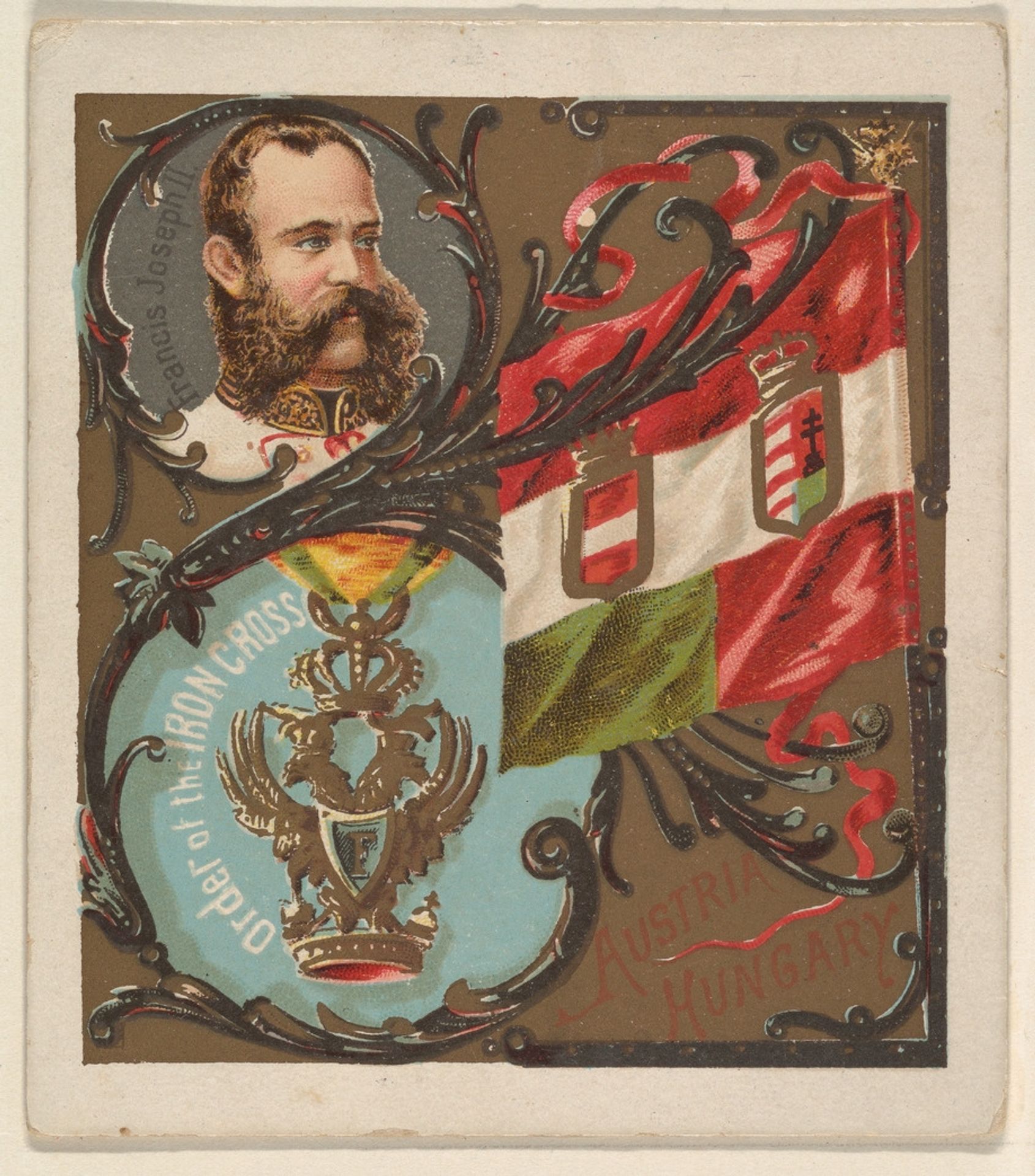 Austria Hungary, from the International Cards series (N238), issued by Kinney Bros. by Kinney Brothers Tobacco Company