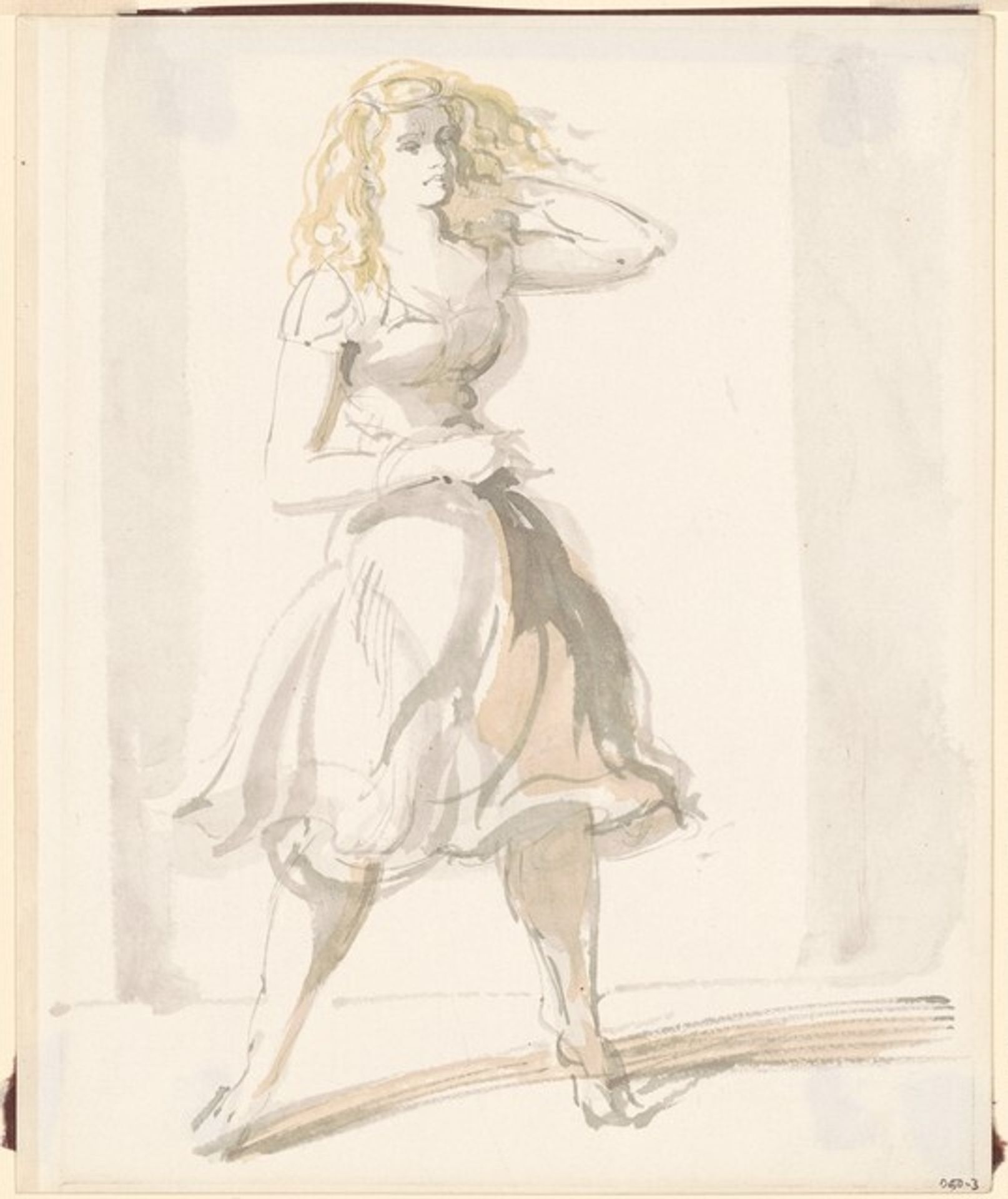 Blonde Woman by Reginald Marsh