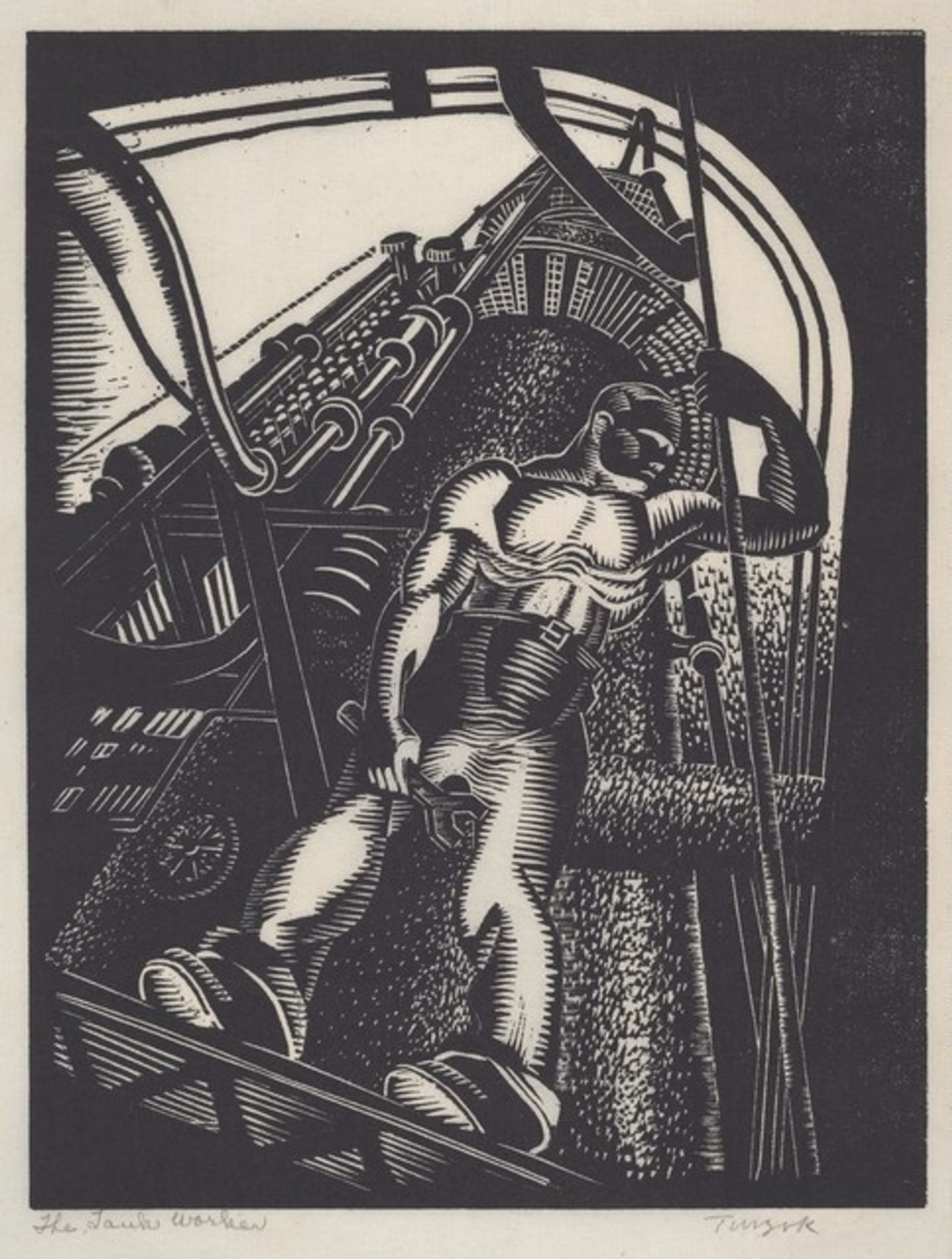 The Tank Worker by Charles Turzak