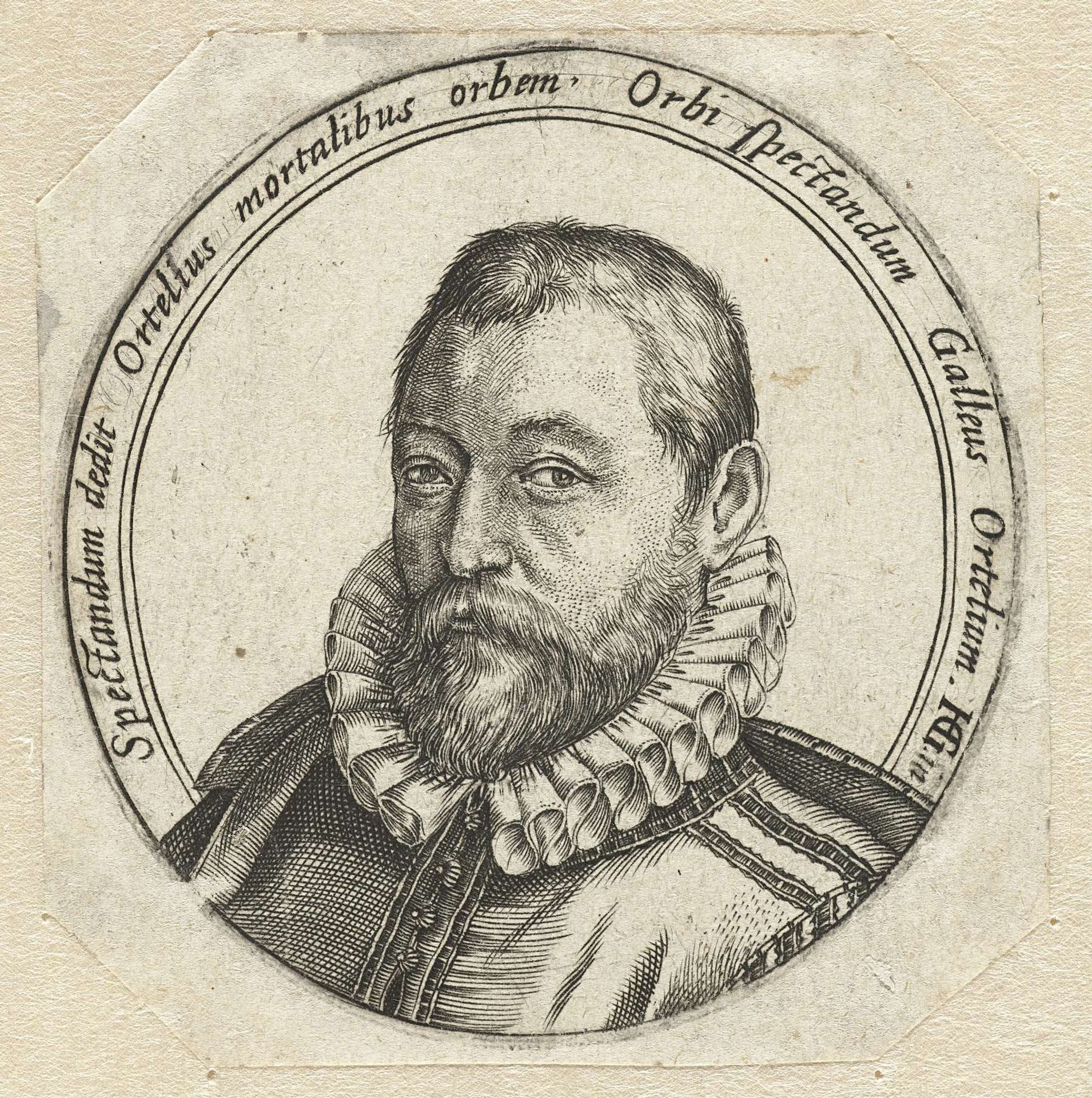 Portret van Abraham Ortelius by Anonymous