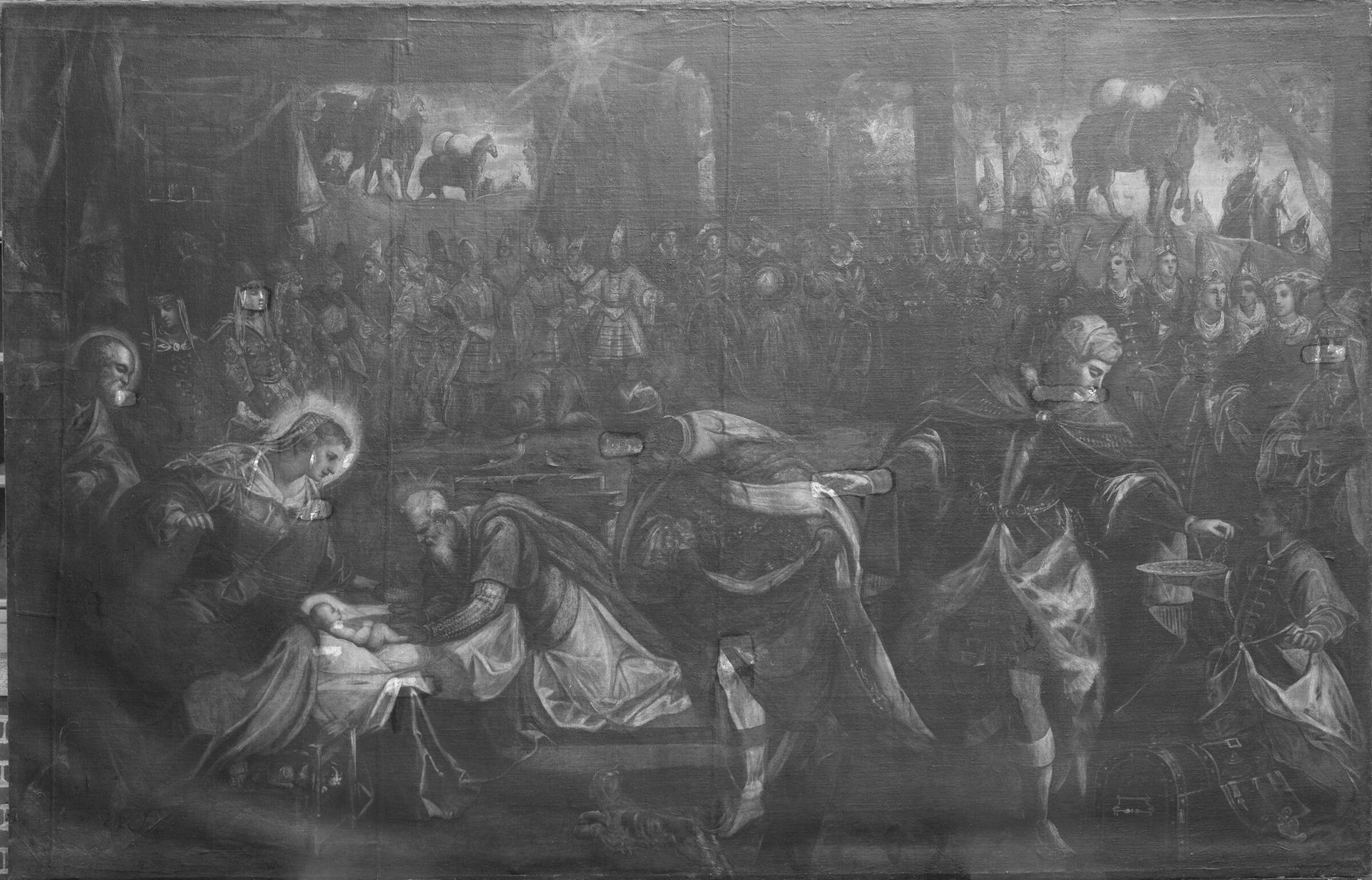 Adoration of the Magi by School of Jacopo Tintoretto