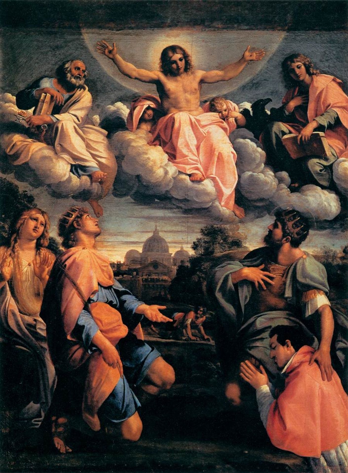 Christ in Glory by Annibale Carracci
