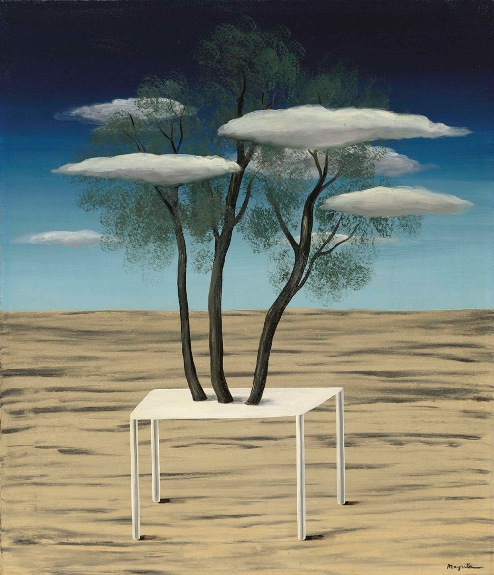 L'oasis - René Magritte | Artera