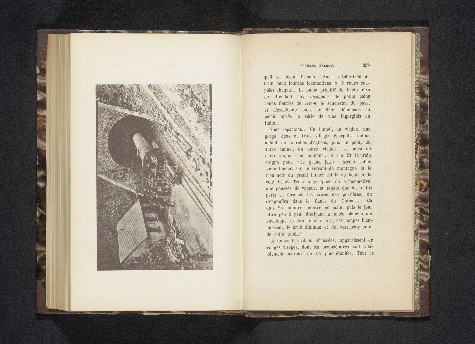 Ingang van de Gotthardtunnel tijdens de aanleg aan de kant van Airolo by Anonymous