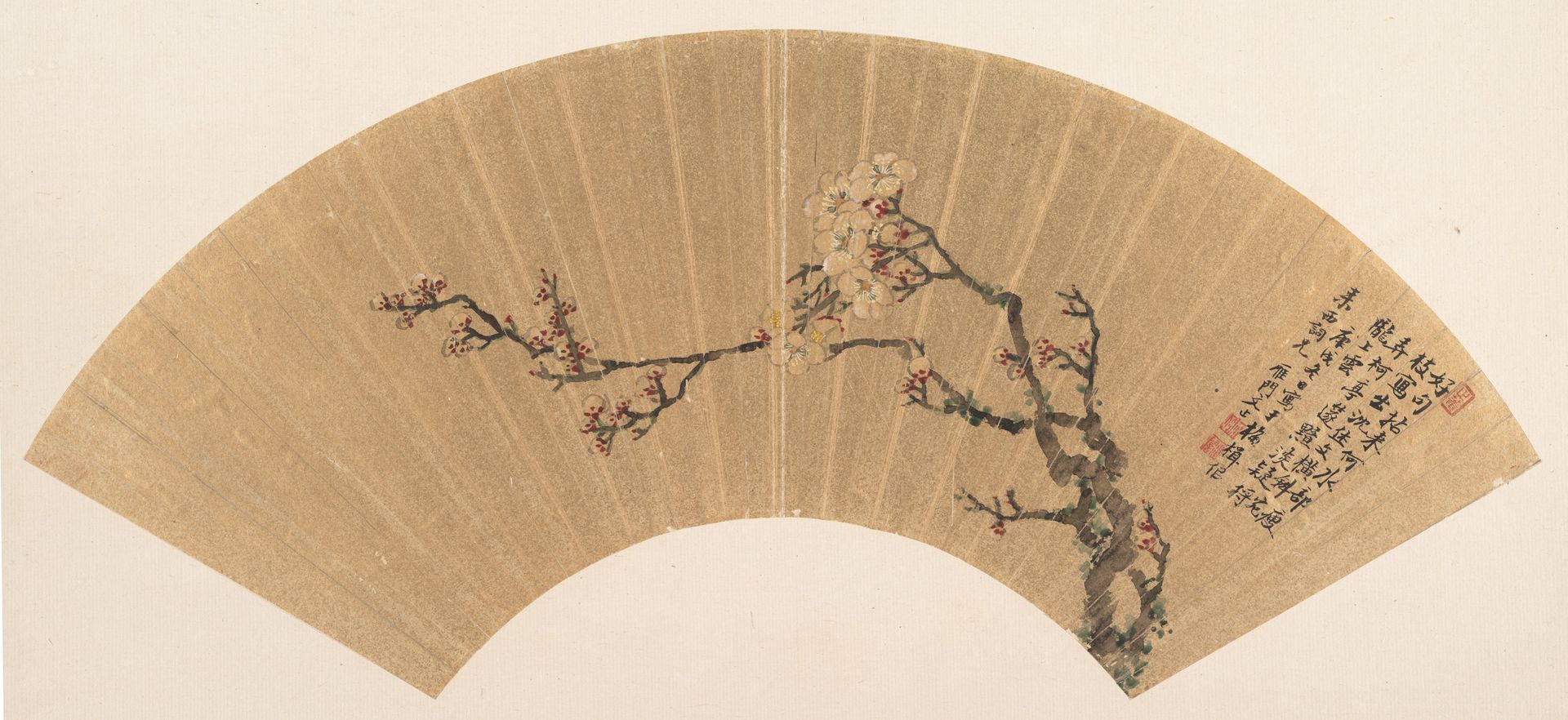 Plum Blossoms by Wen Zhi