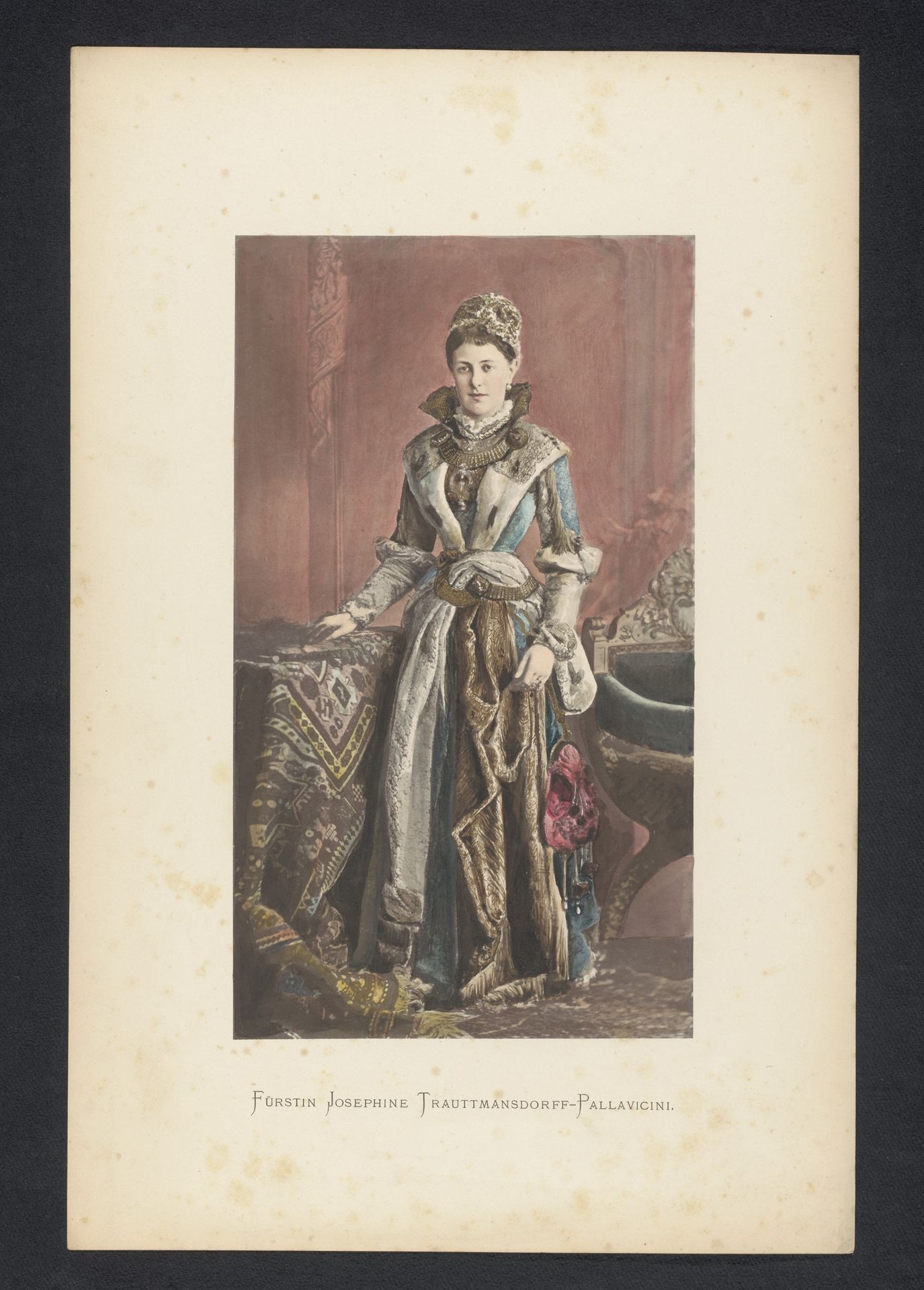 Portret van gravin Giuseppina Pallavicini by Anonymous