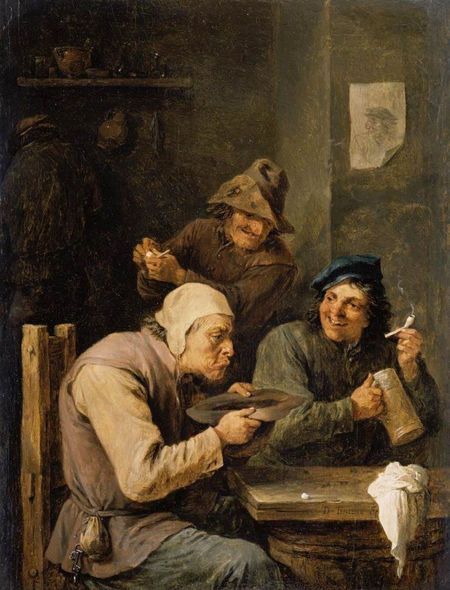 The Hustle Cap by David Teniers The Younger