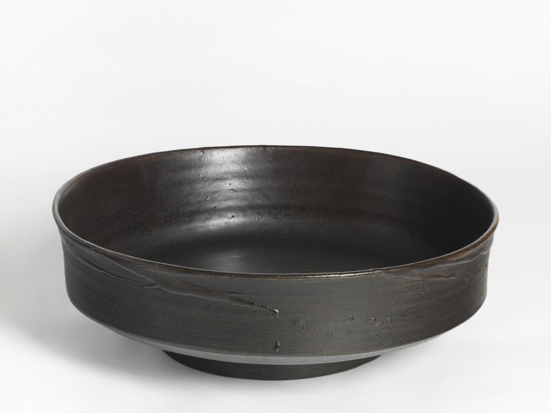 Large Dish with foot by  Janet Leach
