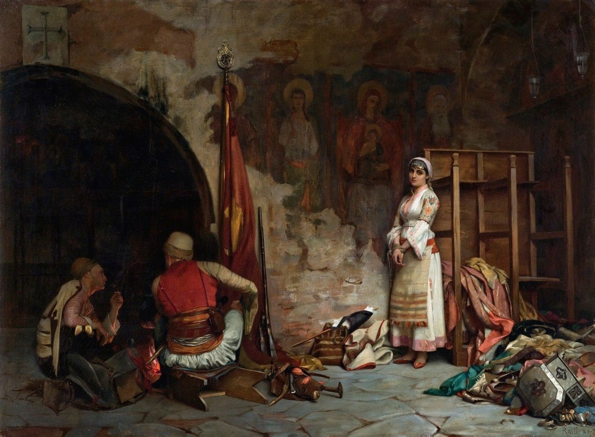 The Captive by Theodoros Ralli