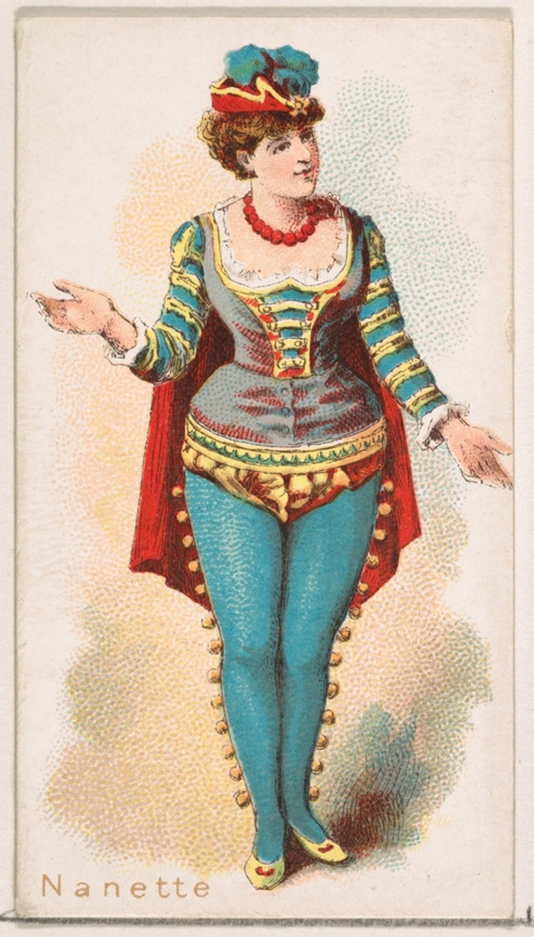 Nanette, from the Ballet Queens series (N182) issued by Wm. S. Kimball & Co. by William S. Kimball & Company