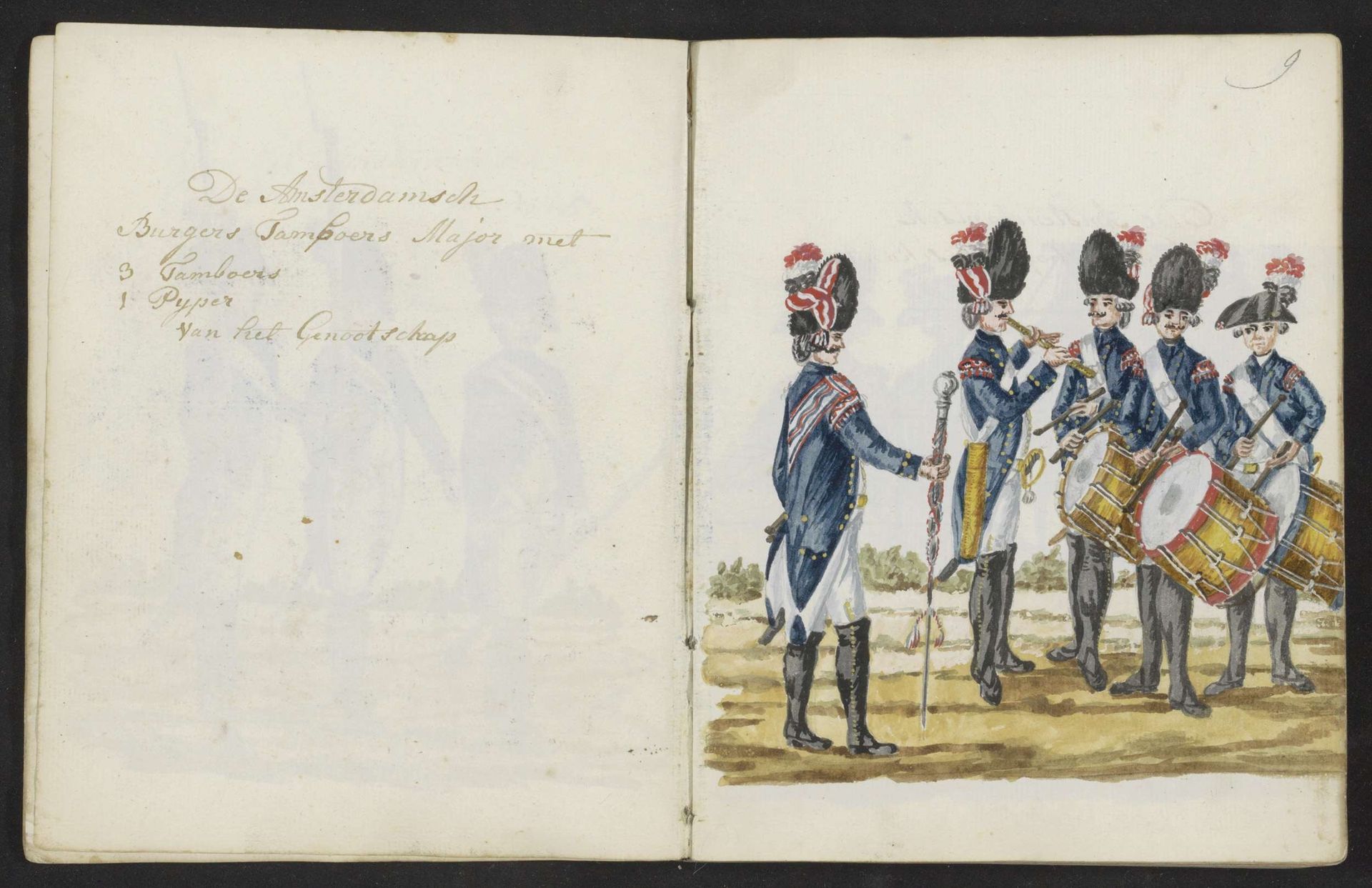 Musicians of the Amsterdam Exercise Company by S.G. Casten