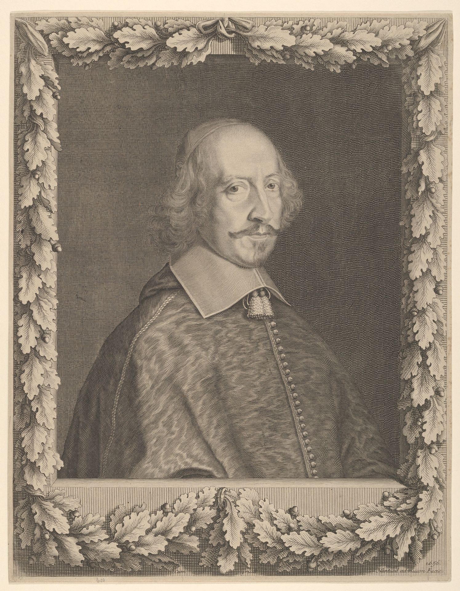 Cardinal Jules Mazarin by Robert Nanteuil