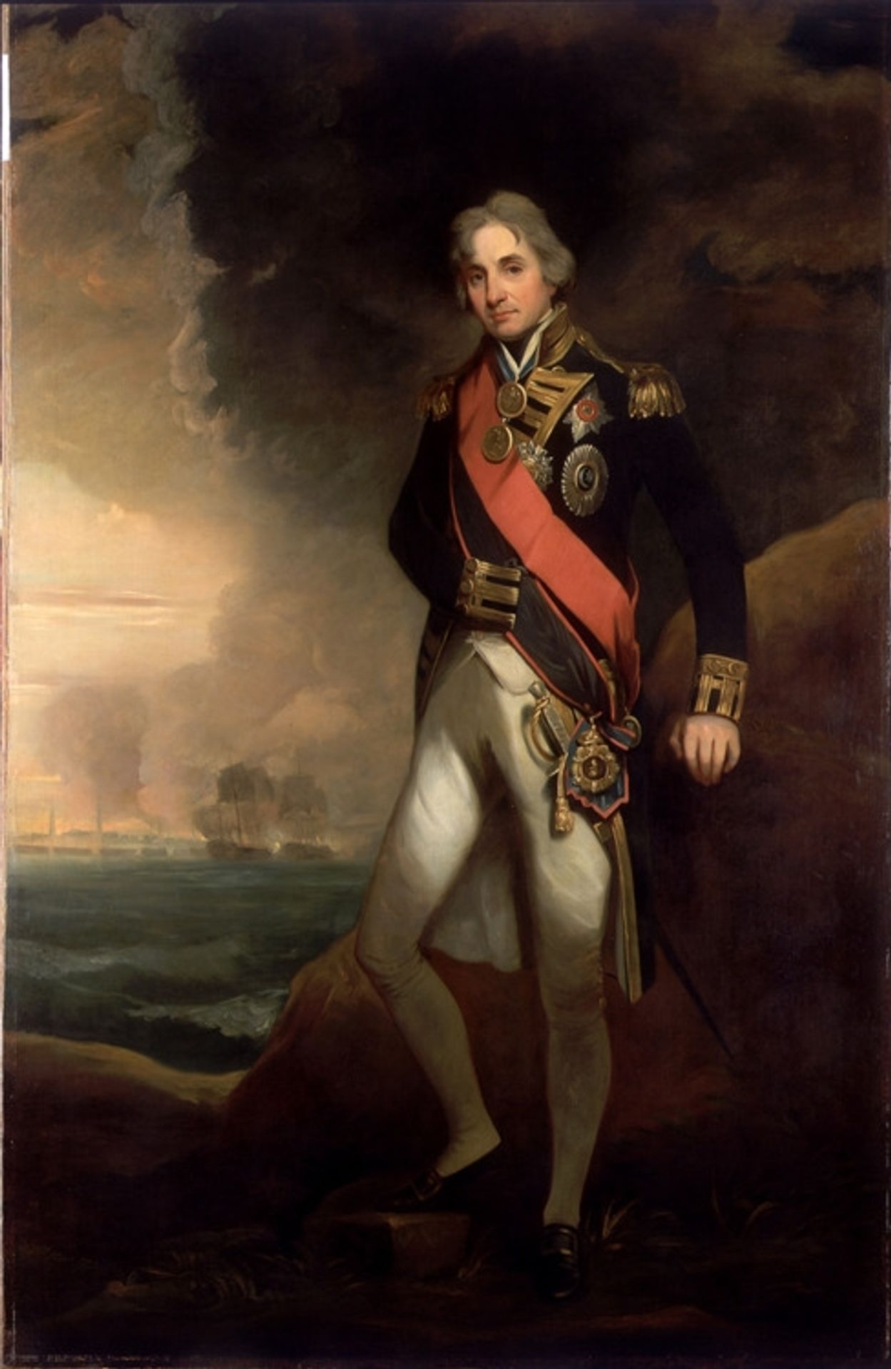 Rear-Admiral Sir Horatio Nelson by John Hoppner