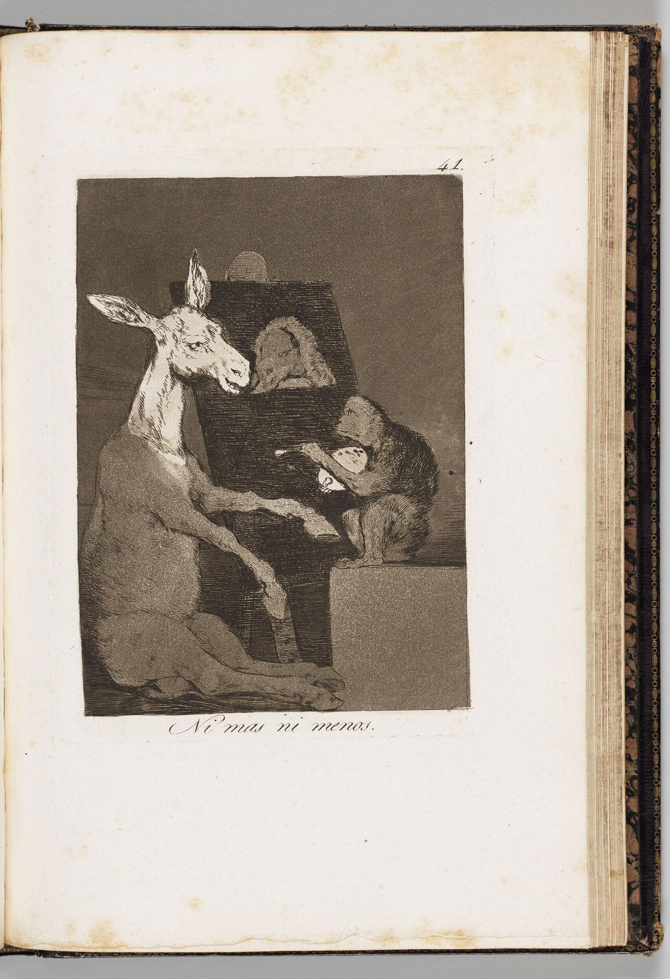 Neither More Nor Less by Francisco JosÃ© de Goya y Lucientes