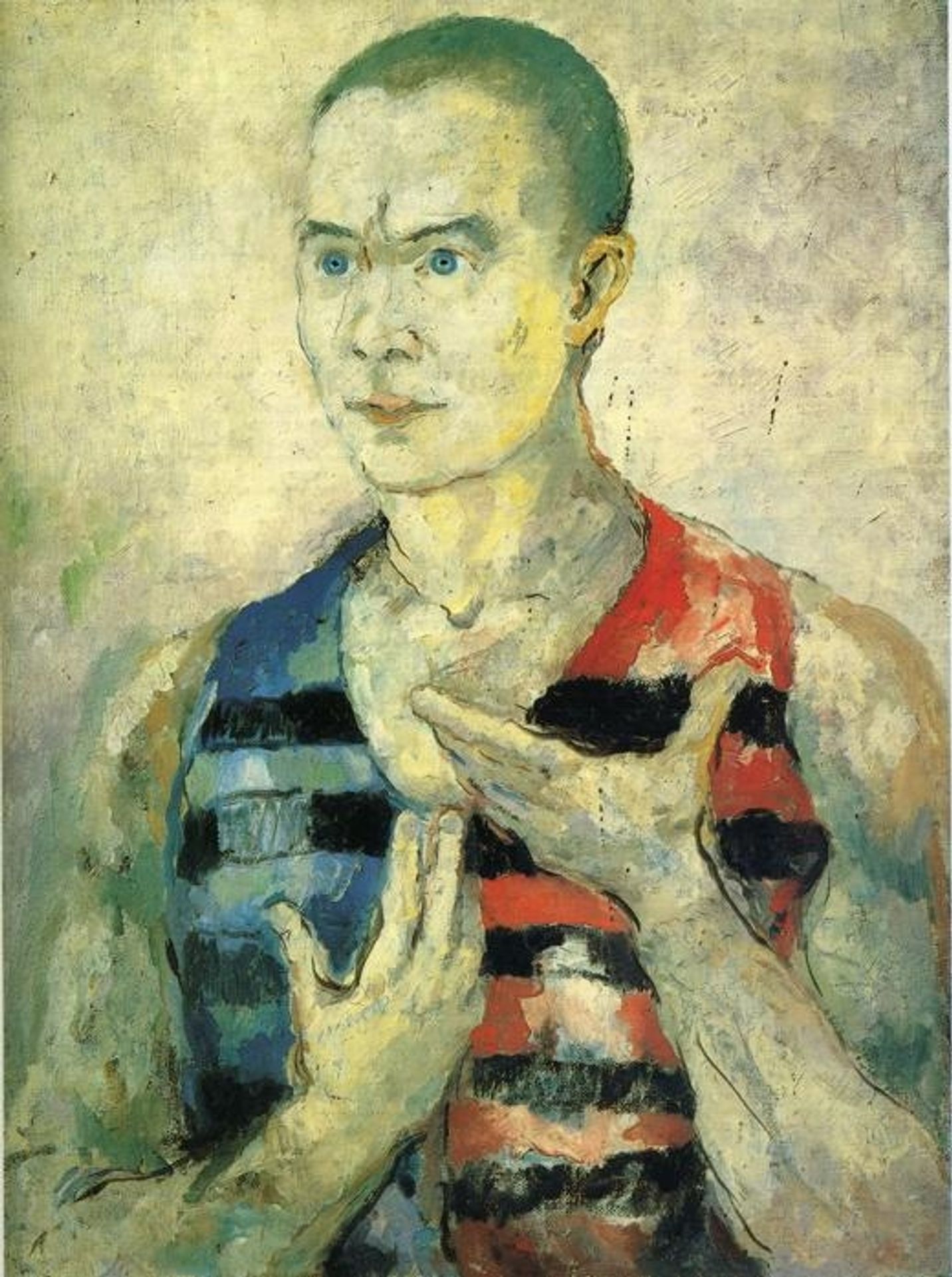 Portrait of a Youth by Kazimir Malevich