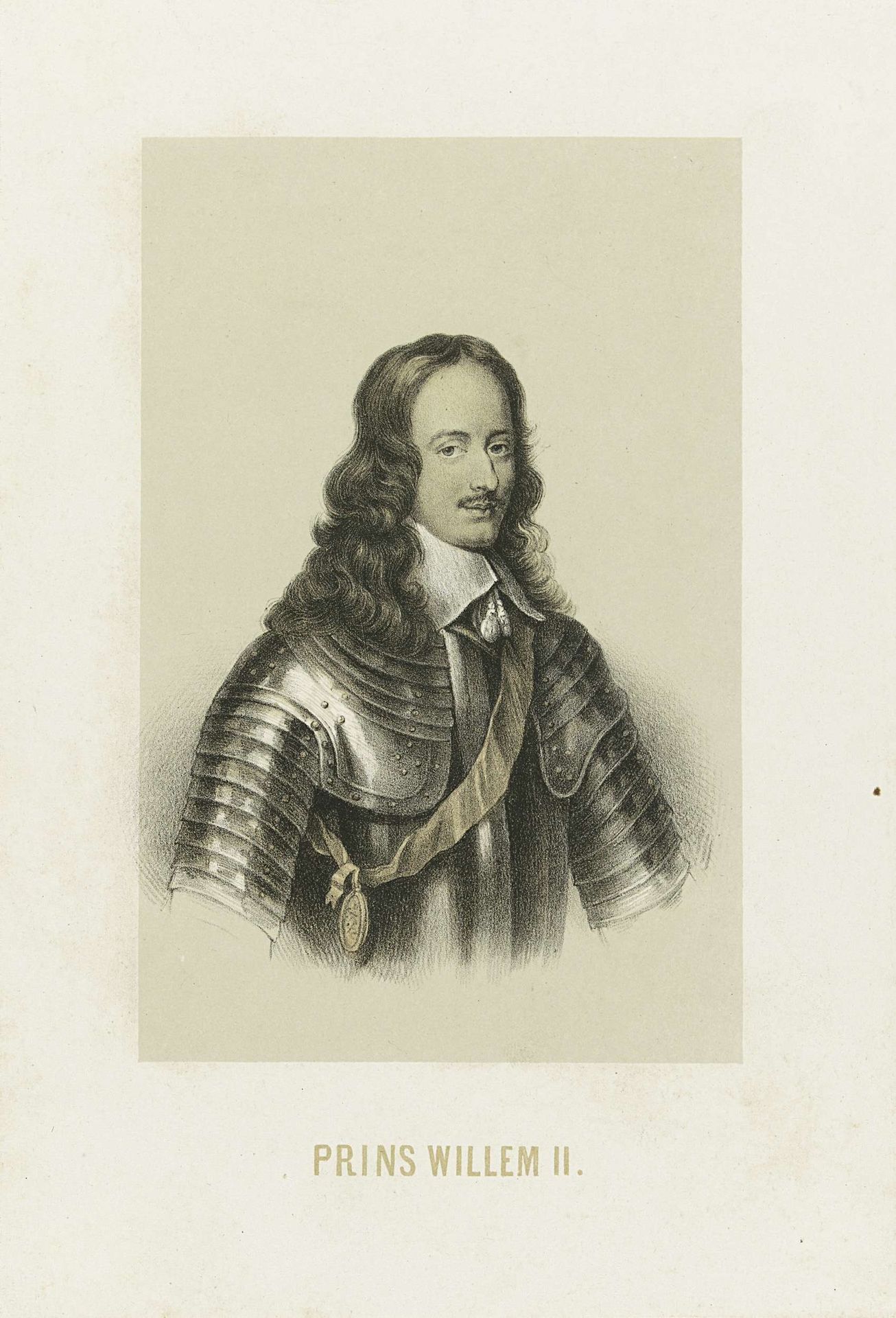 Portret van Willem II, prins van Oranje by Anonymous