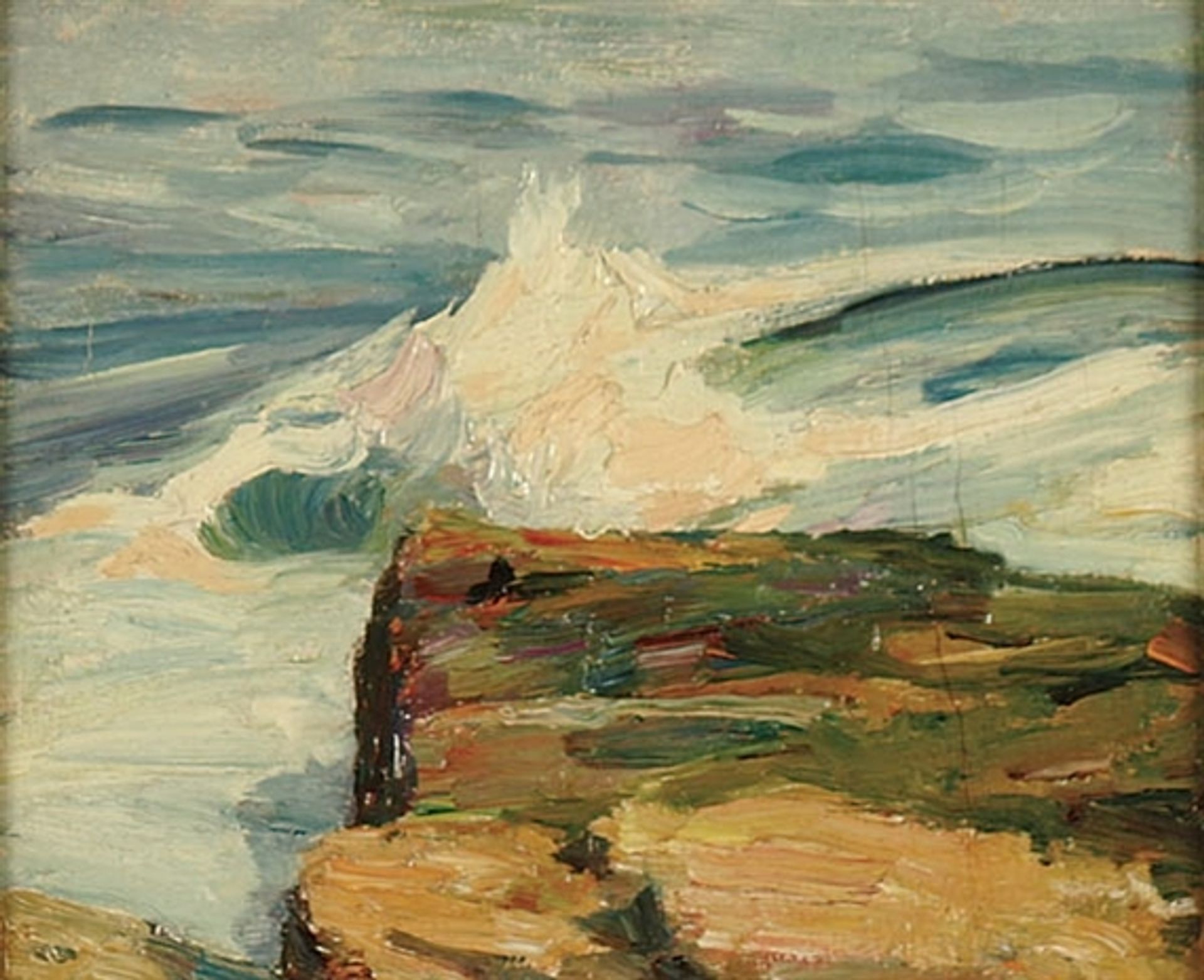 Crashing Waves by Emil Carlsen