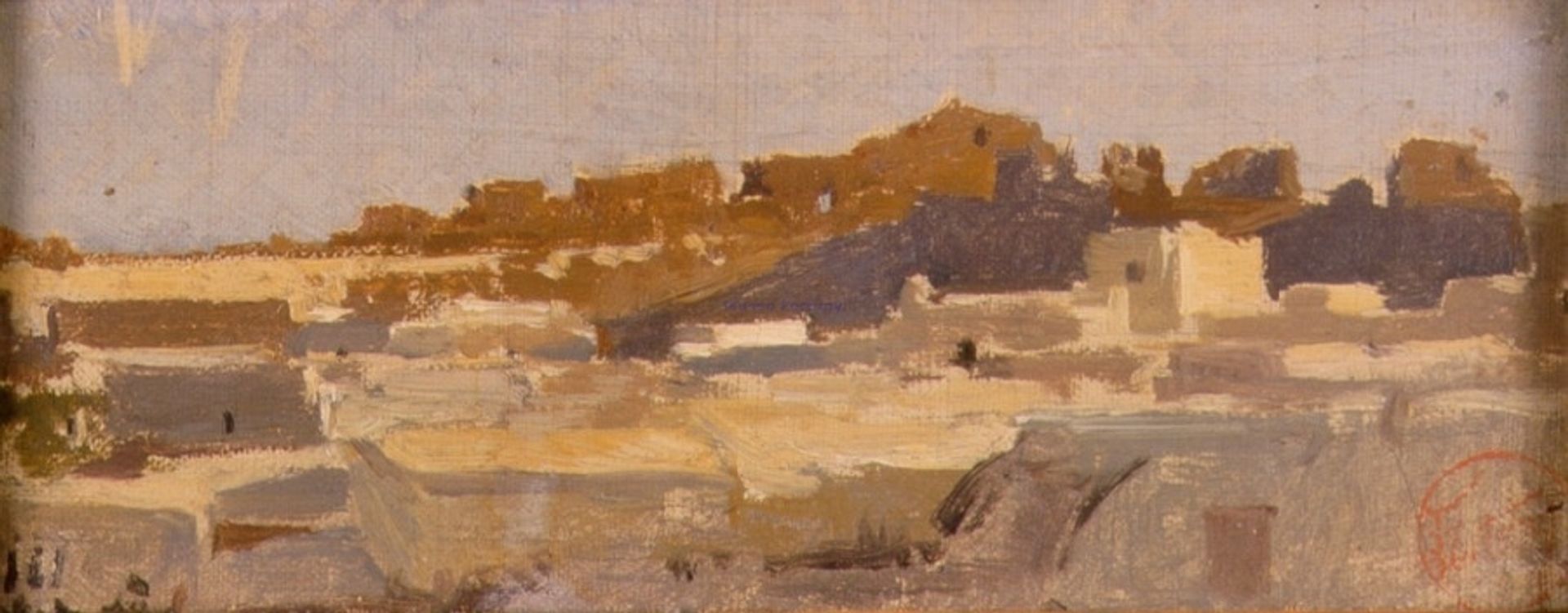 Arab houses by Mariano Fortuny Marsal