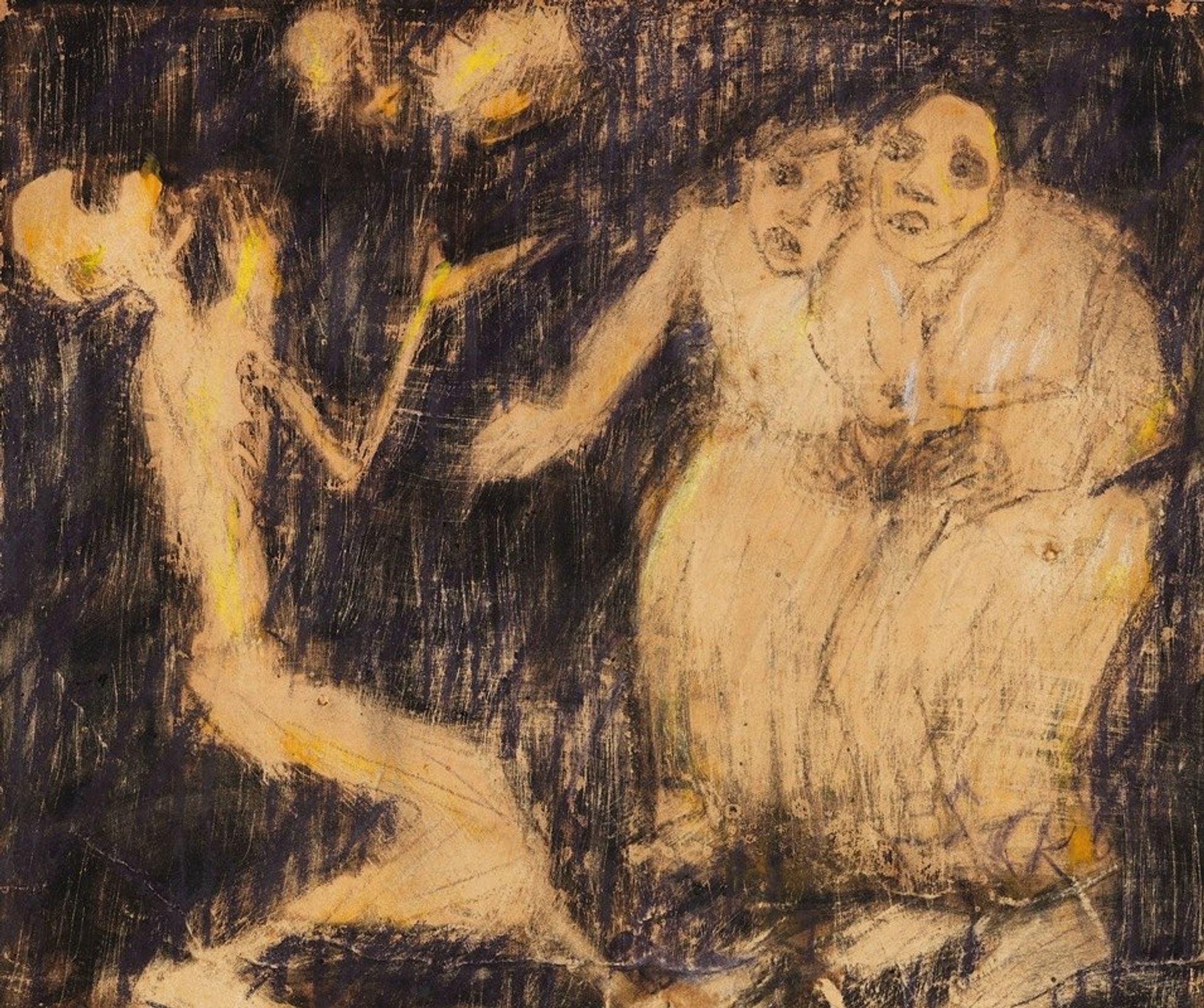 Tod als Jongleur by Christian Rohlfs