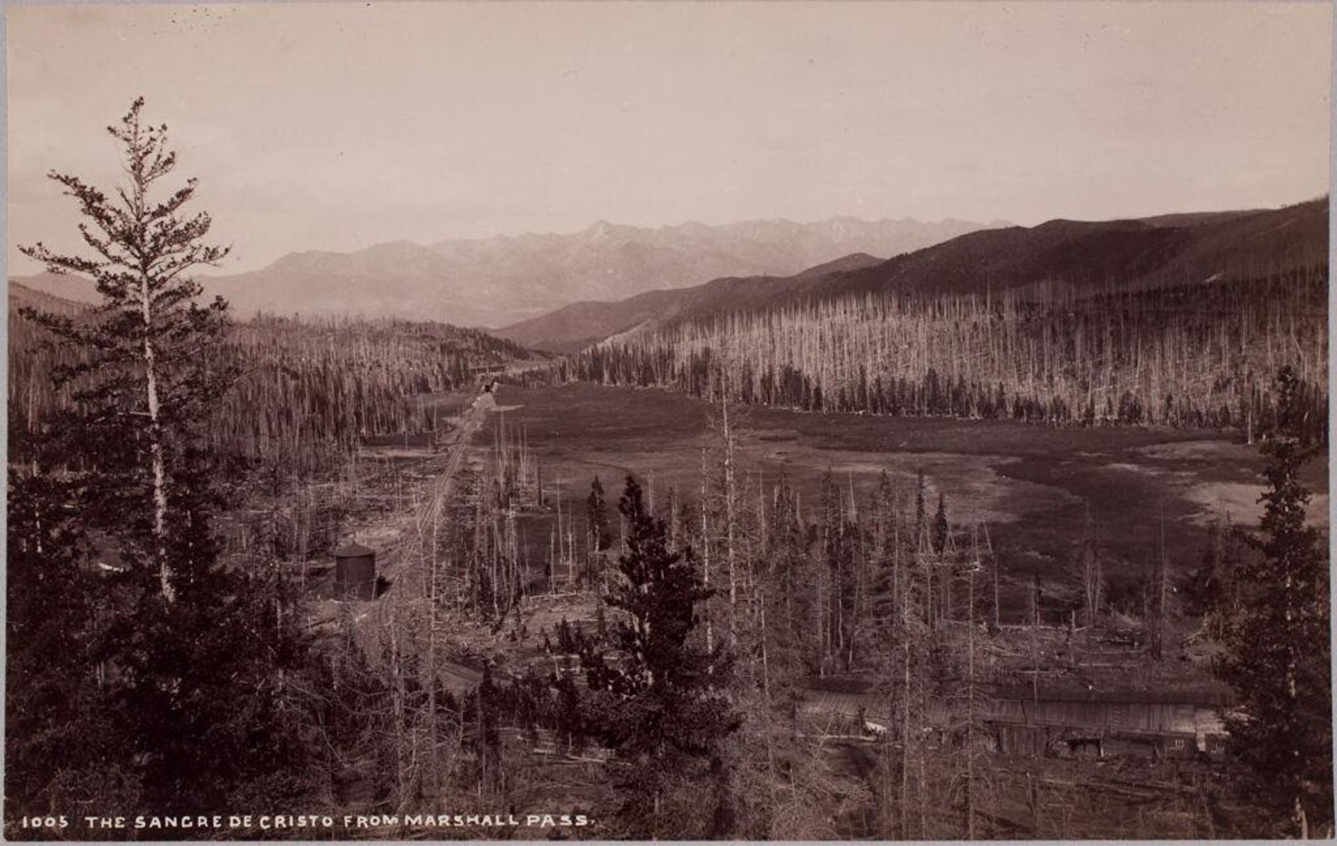 The Sangre de Cristo from Marshall Pass by William Henry Jackson