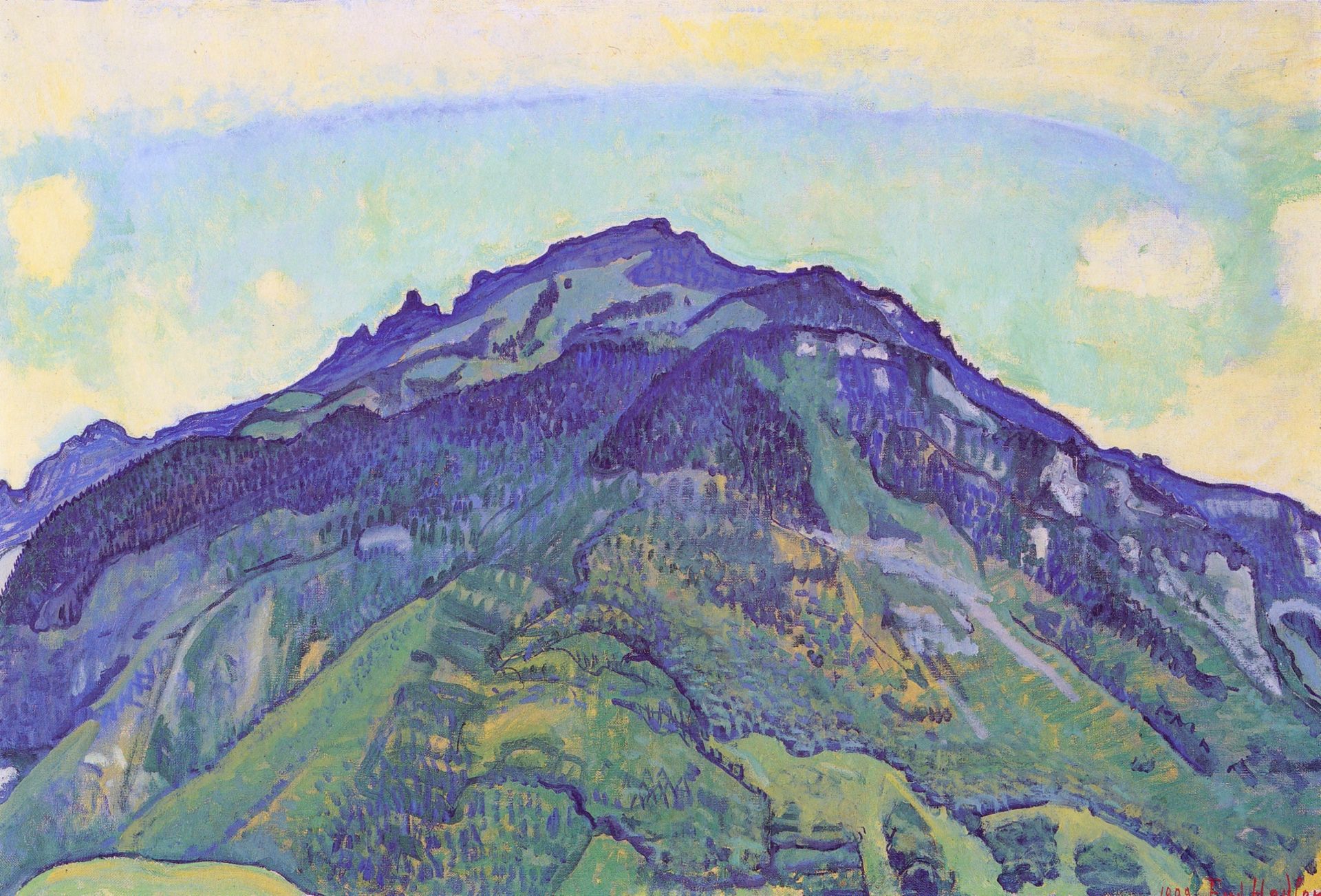 Schynige plate by Ferdinand Hodler