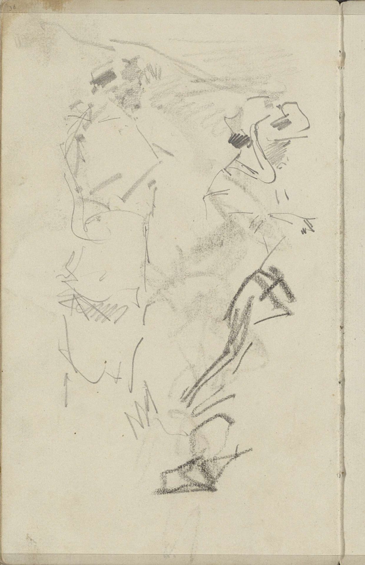 Figuurstudies by George Hendrik Breitner